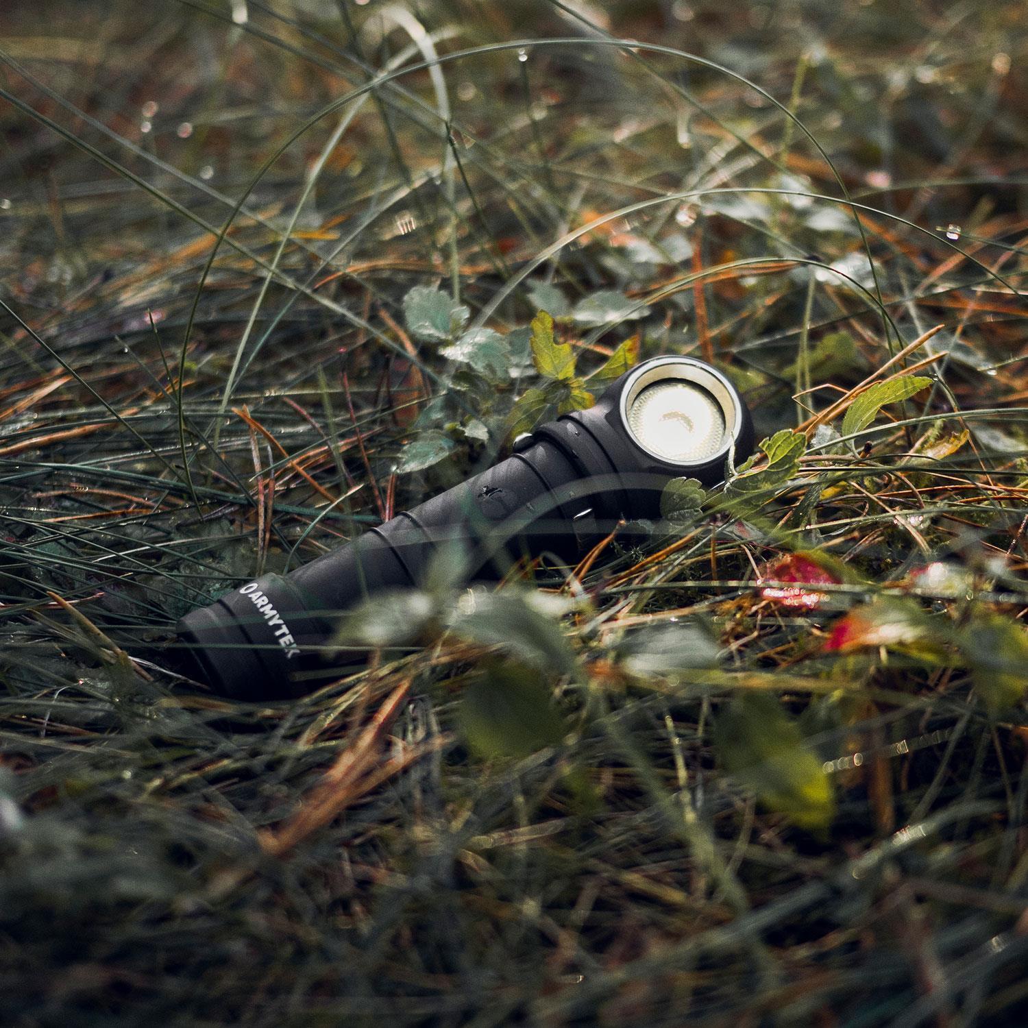 Armytek Wizard C2 Pro Max 21700 - LED Stirnlampe mit Magnet Ladefunktion in 2 Lichtfarben