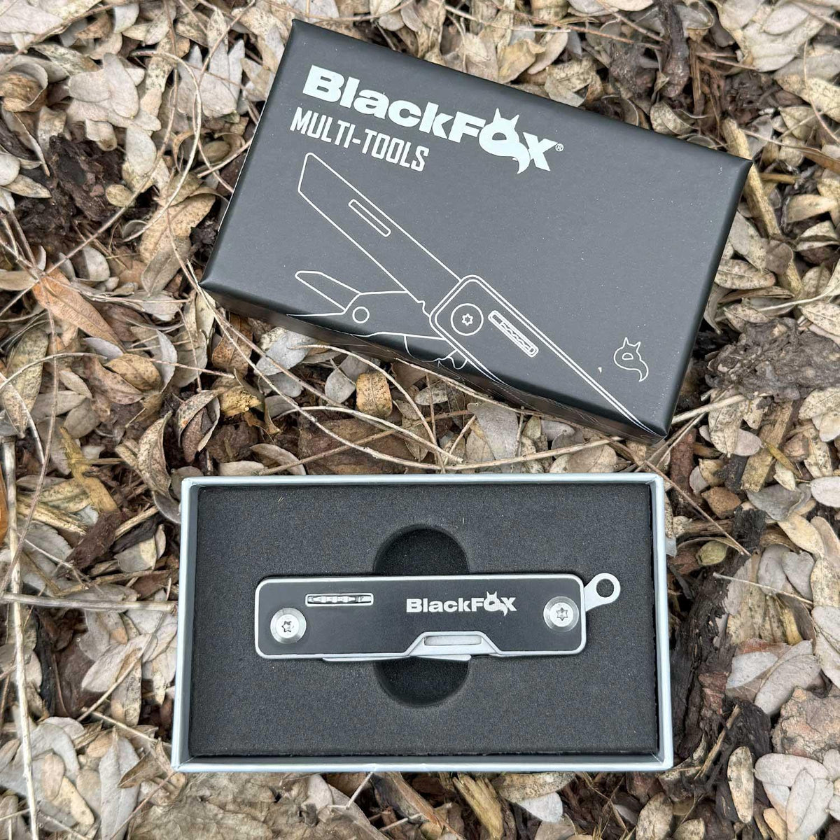 BlackFox Pocket Boss Black Multitool 9 Funktionen – Detailansicht