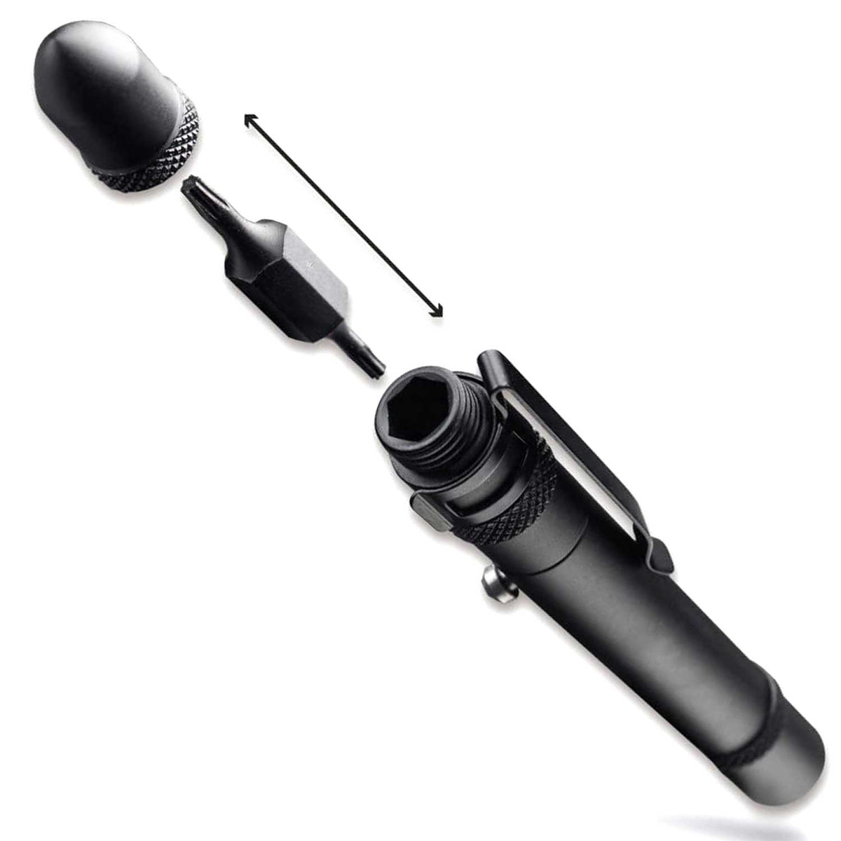 Böker Bit-Pen – Taktischer Kugelschreiber mit Bithalter & Clip