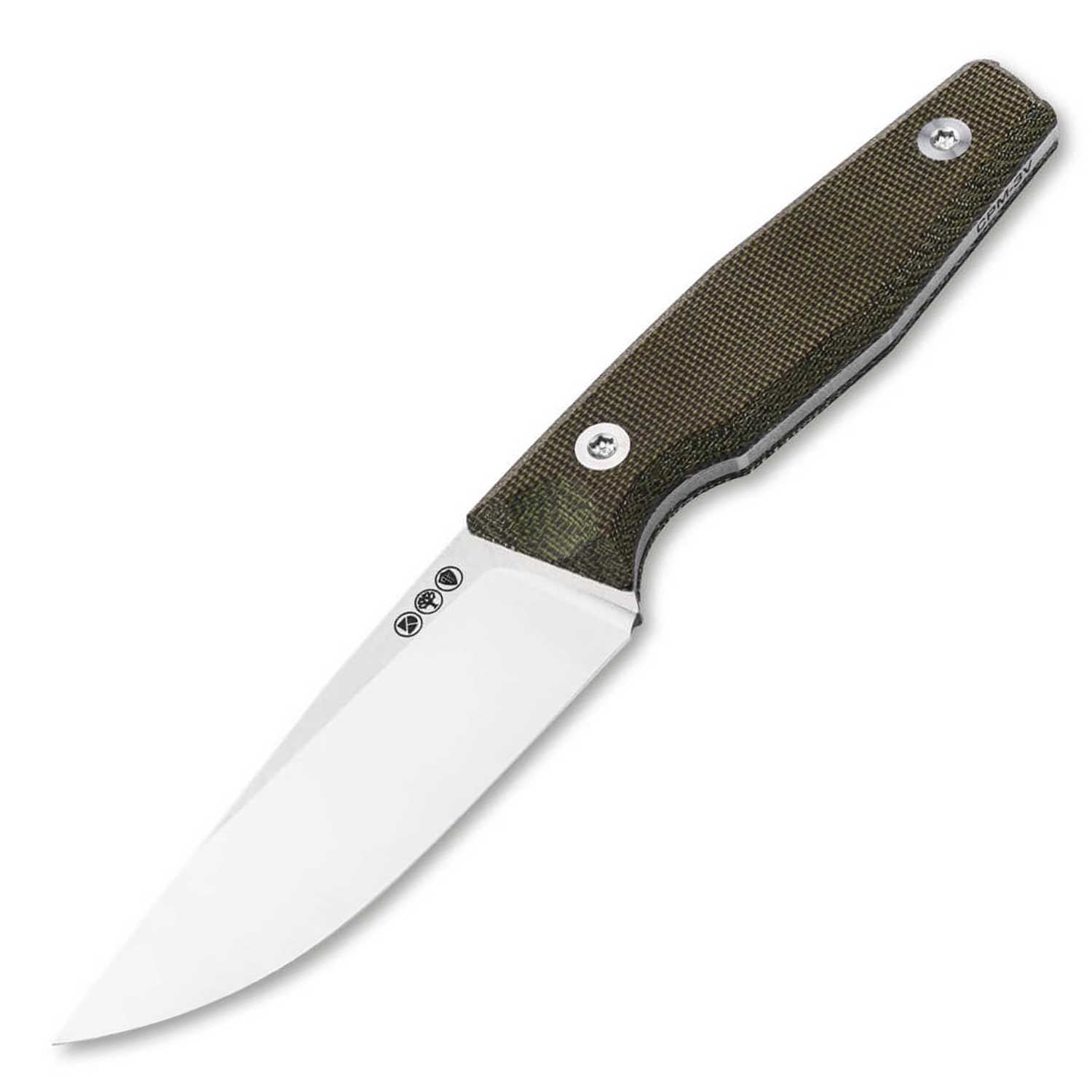 Böker Daily Knives AK4 - Outdoormesser mit Micarta-Griff & Kydexscheide