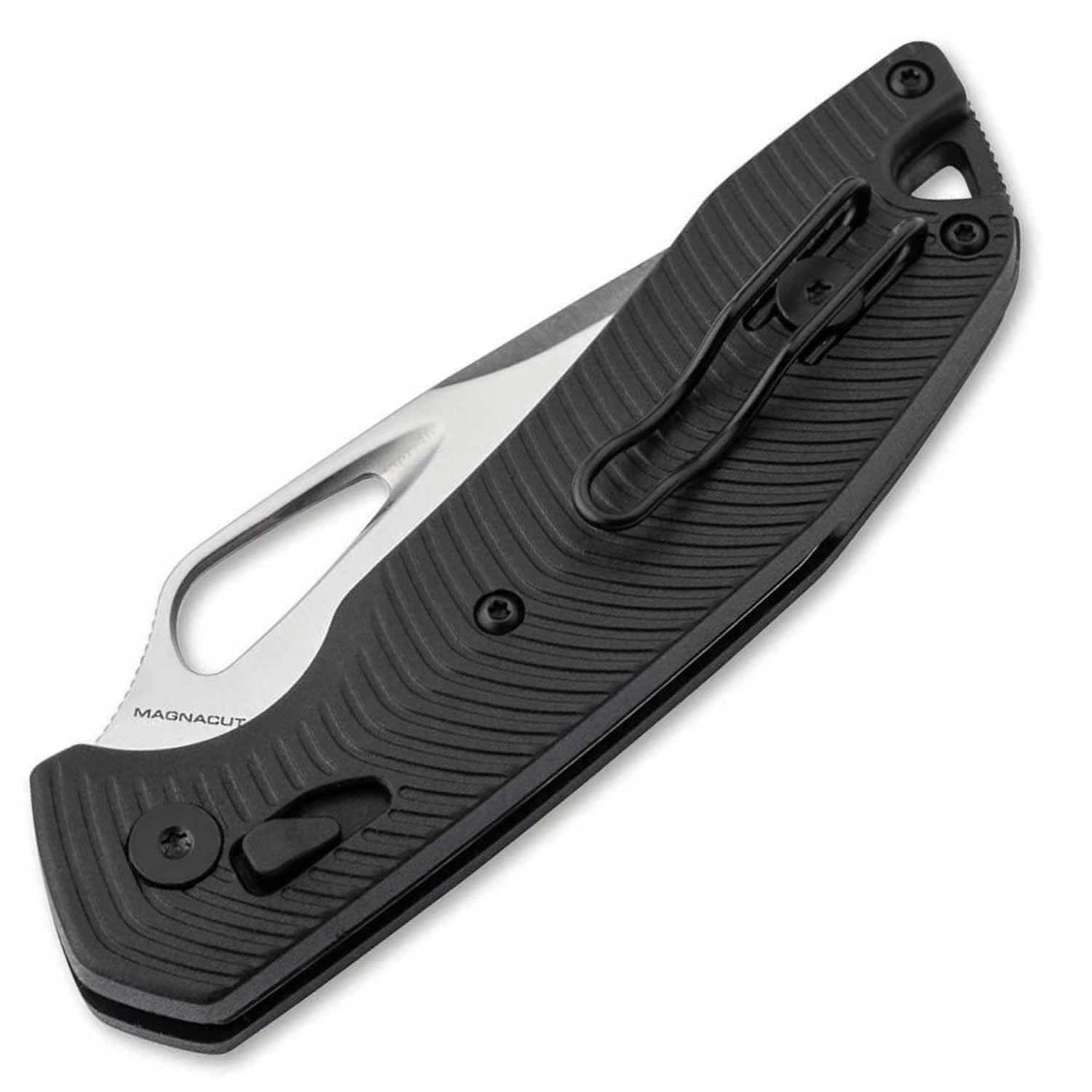 Böker DTK – Robustes Einsatzmesser mit Tanto-Klinge & Tip-Up Clip – Detailansicht