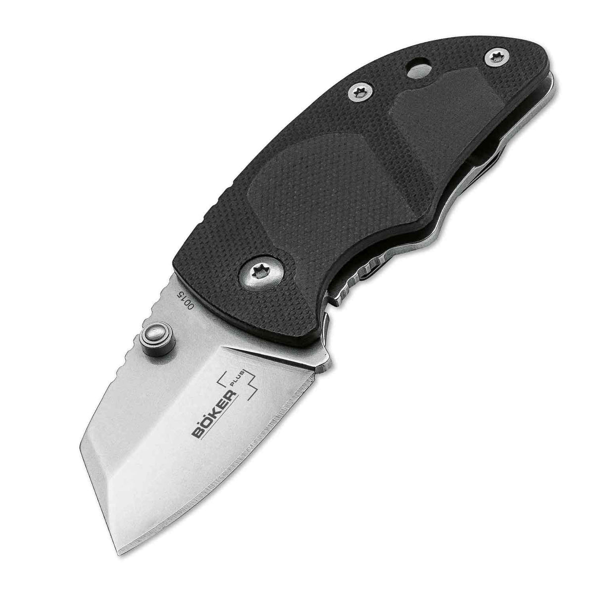 Böker Plus DW-2 – kompaktes Boxcutter Taschenmesser mit Clip und Nylonetui – Detailansicht