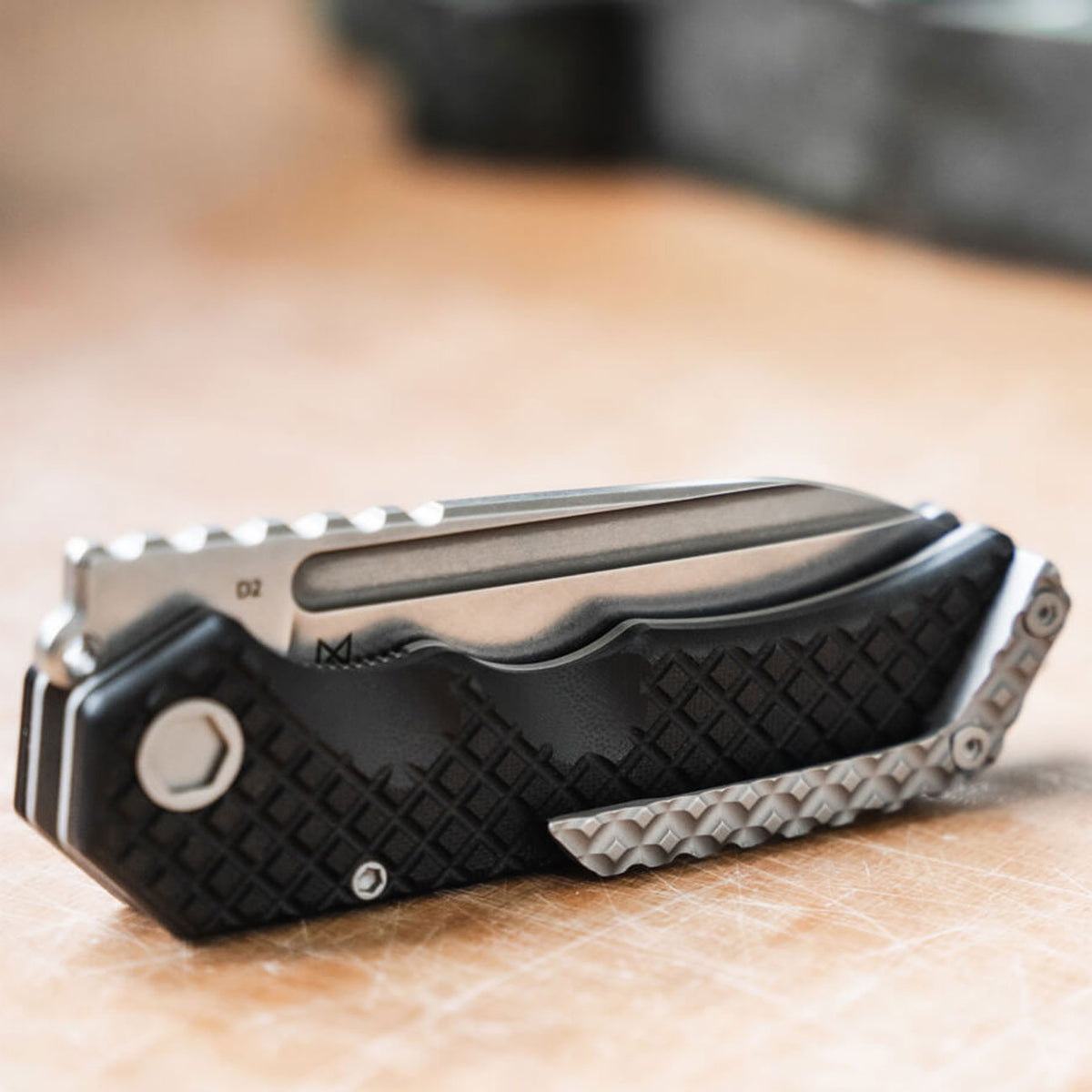 Böker Plus Hermod Folder Taschenmesser mit TipUp Clip – Detailansicht