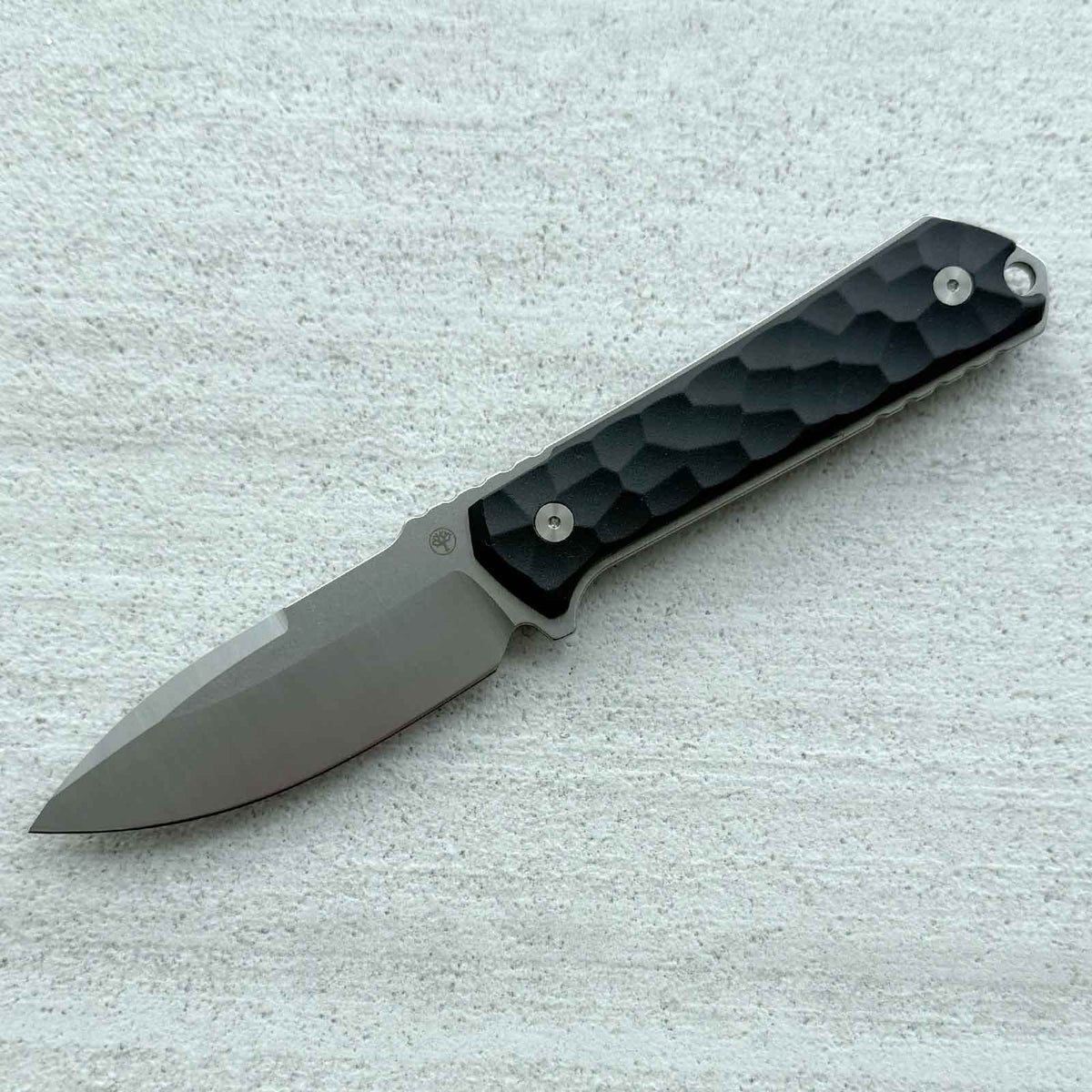 Böker Kiboku Richlite Black Rock Pattern Messer - Ansicht im ganzen