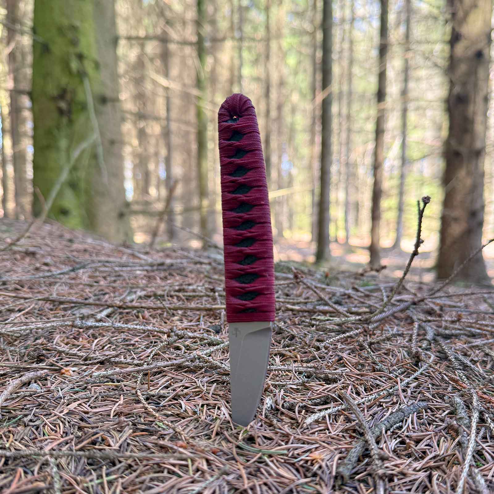 Böker Plus Kissaki – Full-Tang-Messer mit 440C Klinge, Kydexscheide & Ito-Griff – Klinge und Schneide – Detailansicht 3