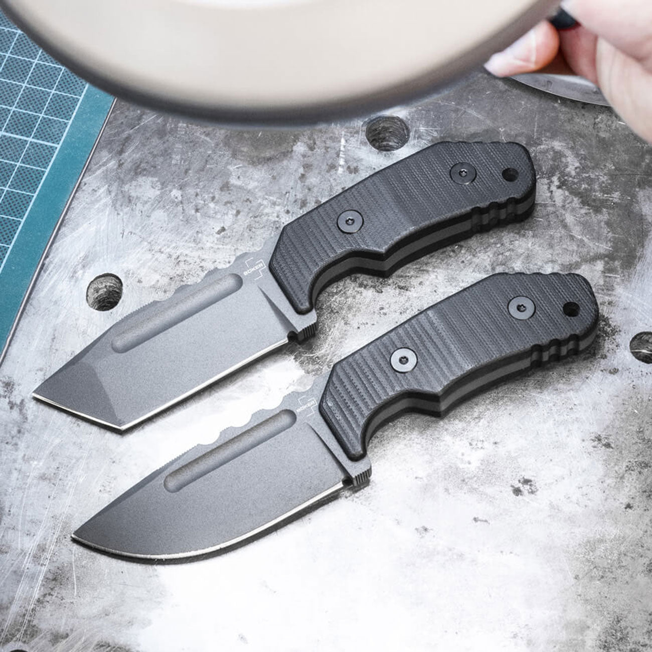Böker Plus Little Dvalin G10 Fahrtenmesser in 2 Klingenvarianten