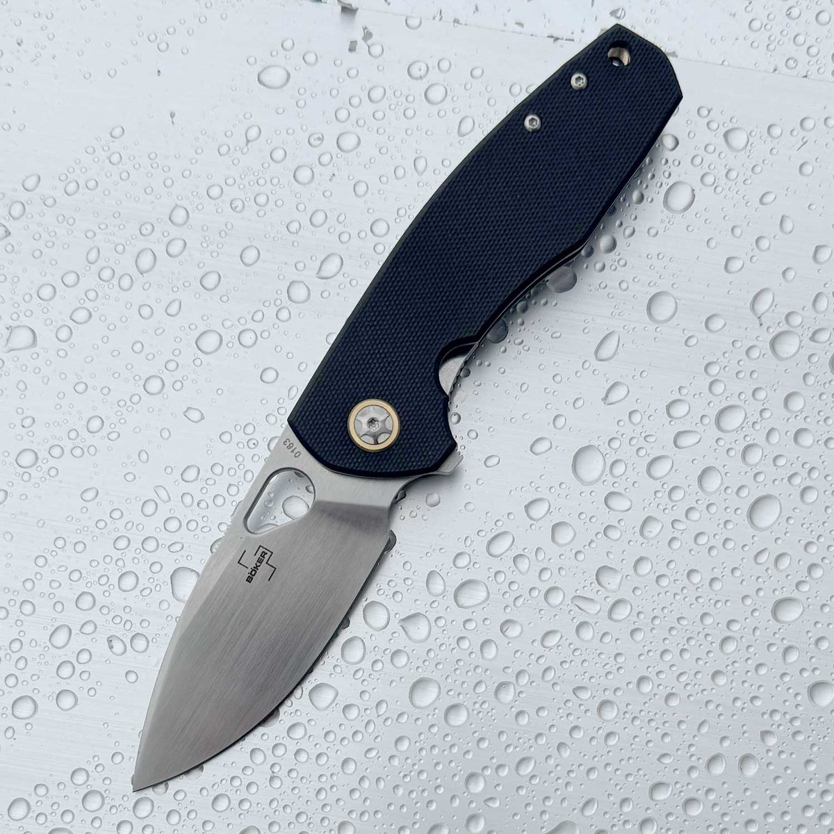 Böker Plus Little Friend Black Taschenmesser - Klinge geöffnet