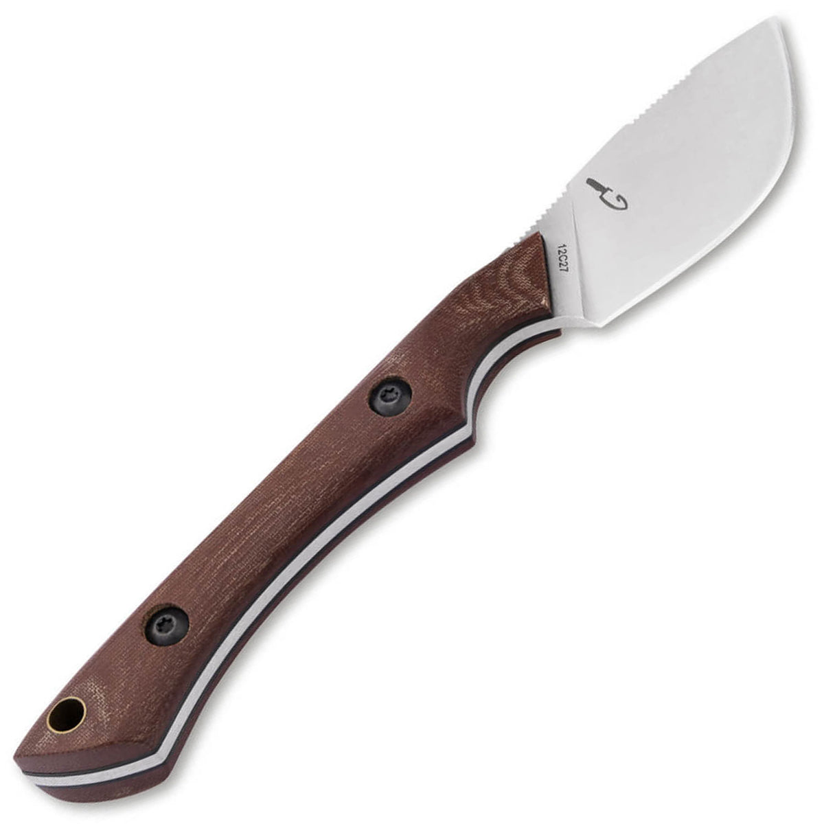 Böker Plus M.U.K. Braun – Outdoormesser mit Skinner-Klinge und Kydexscheide – Klinge und Schneide