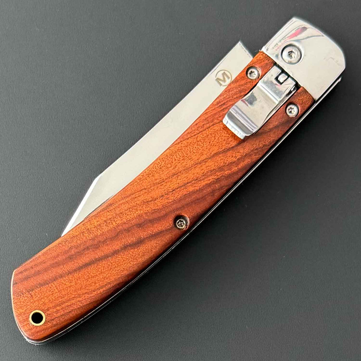 Magnum Automatic Classic – Automatik-Taschenmesser mit Palisanderholz – Detailansicht