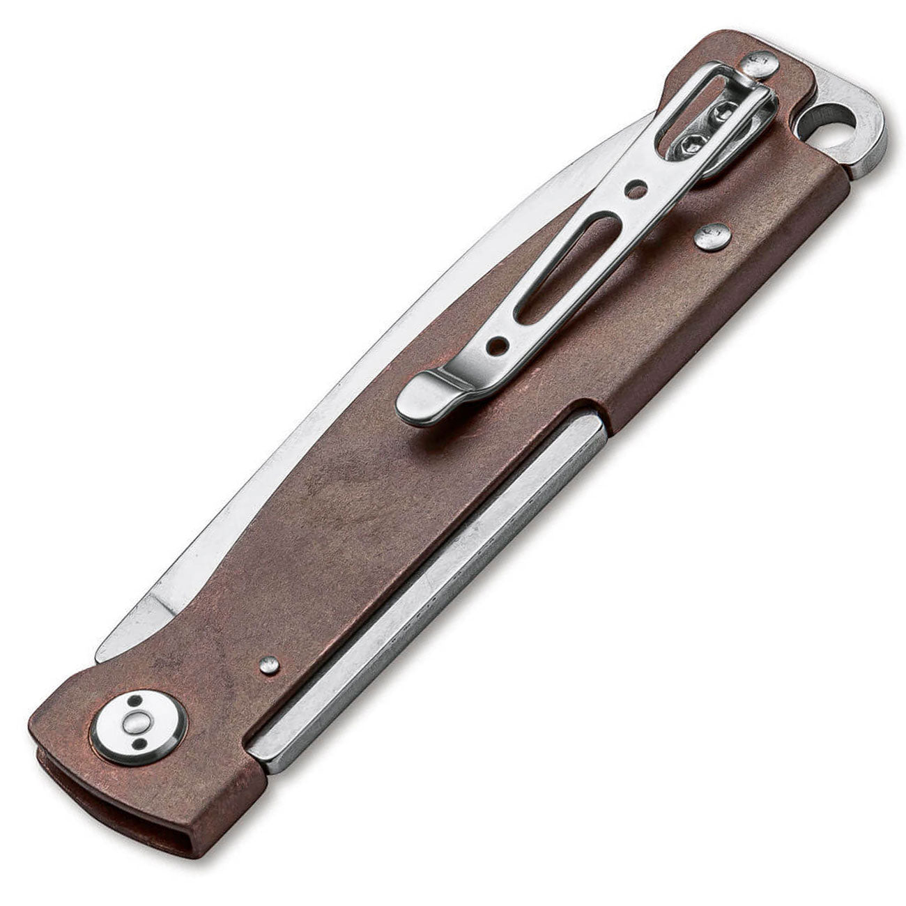 Böker Plus Atlas – robuste Taschenmesser in vielen Varianten – Copper kupfer slipjoint