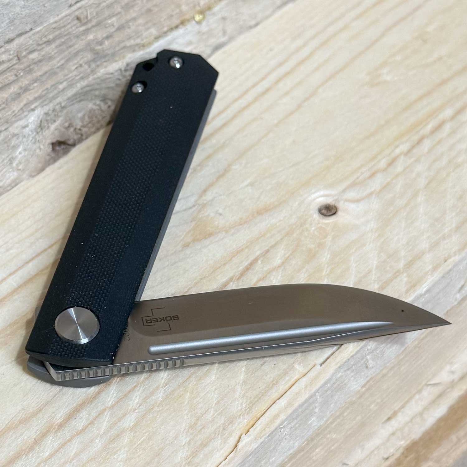 Böker Plus Cataclyst Flipjoint Taschenmesser, 42a konform,EDC Klappmesser – Detailansicht