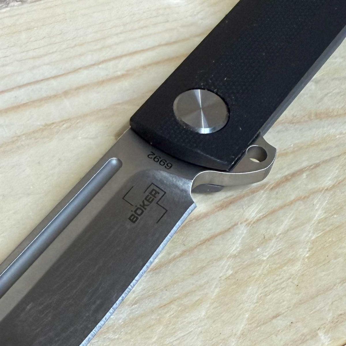 Böker Plus Cataclyst Flipjoint Taschenmesser, 42a konform,EDC Klappmesser – Detailansicht