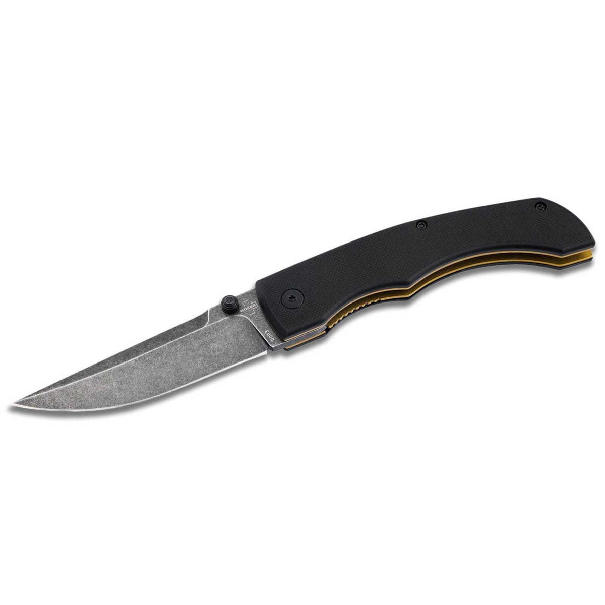 Böker Plus Poke – EDC-Taschenmesser mit D2-Klinge, G10-Griff & Linerlock – mit Tasche