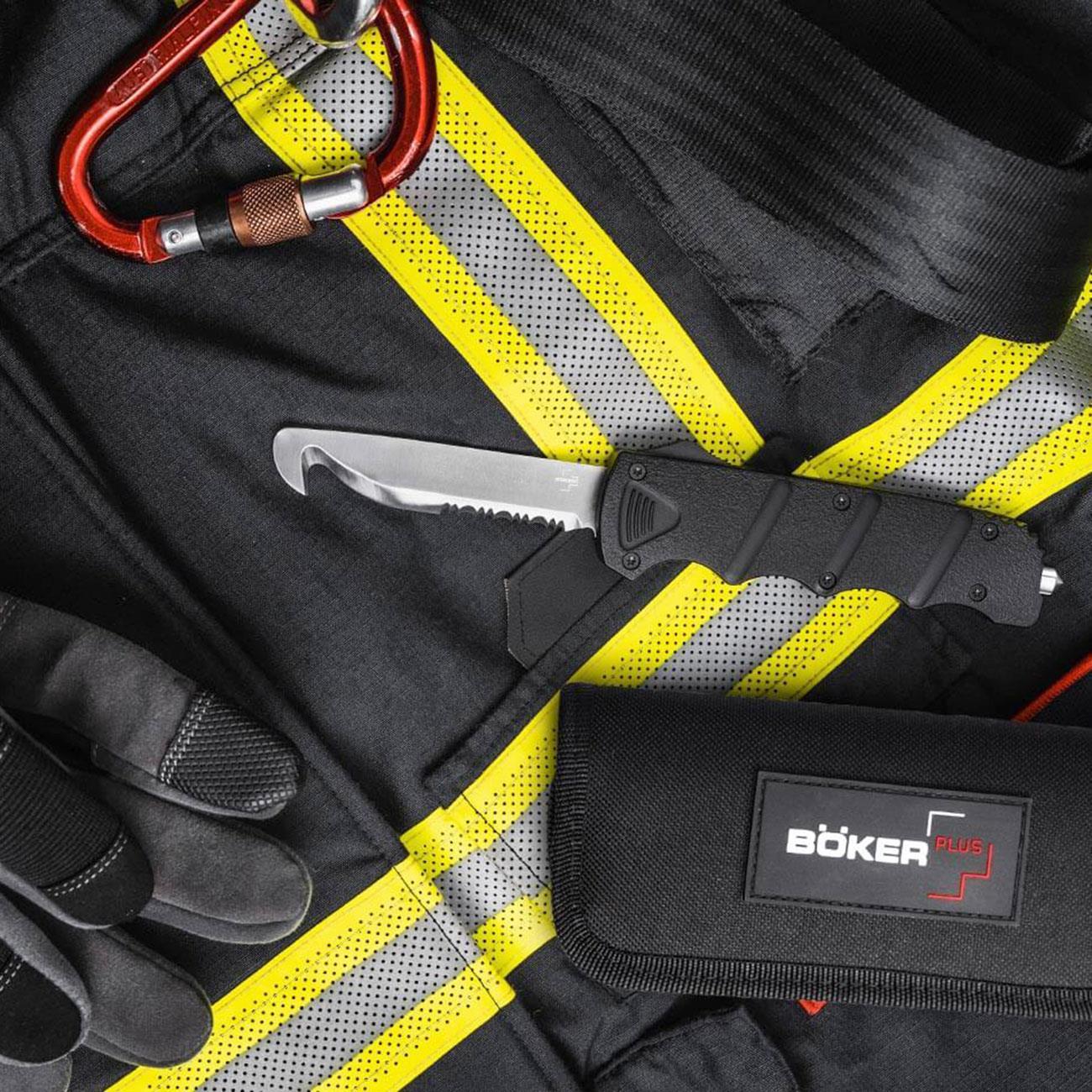 Böker Plus Rescue OTF Automatik Taschenmesser – Detailansicht
