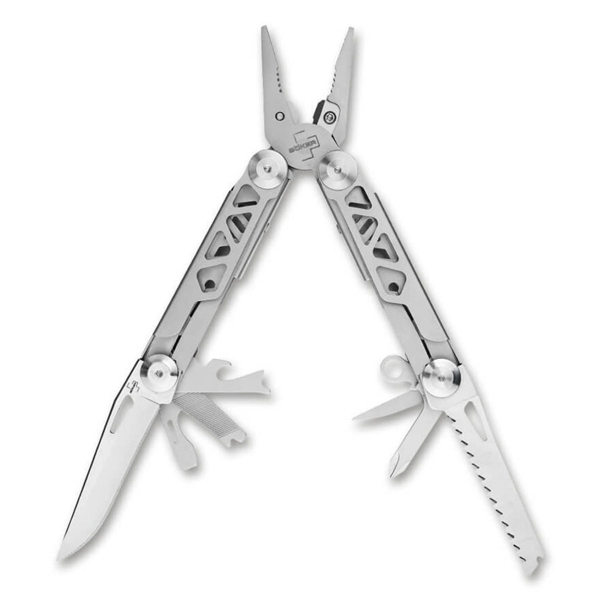 Böker Plus Specialist Pro - EDC Multitool 10 Funktionen mit Clip & Nylonetui