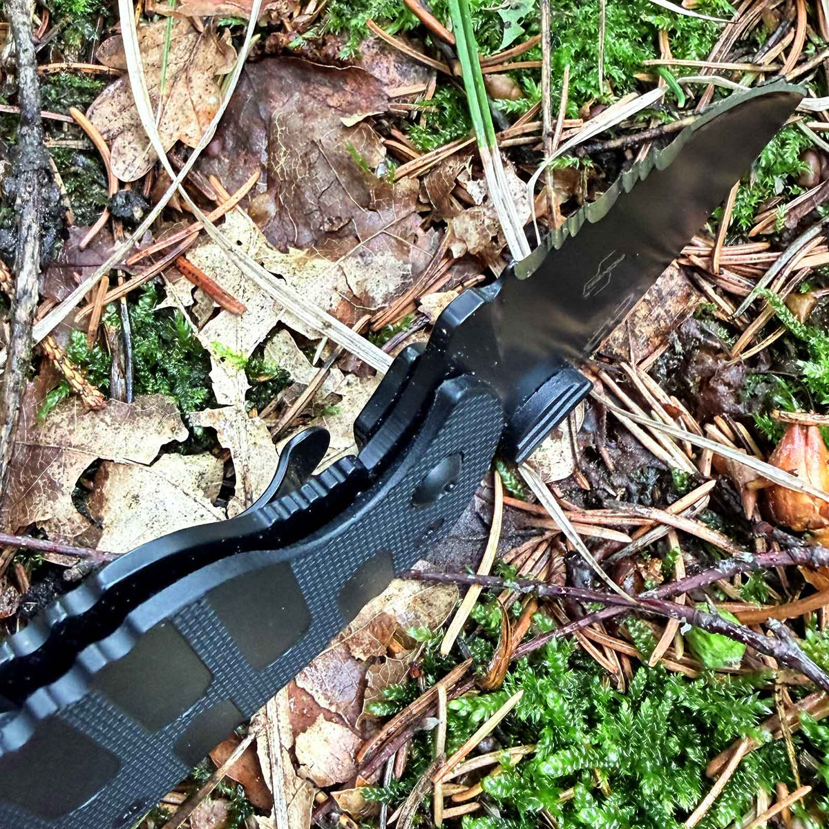 Böker Plus Subcom 2.0 All Black – Framelock-Verschluss in schwarz