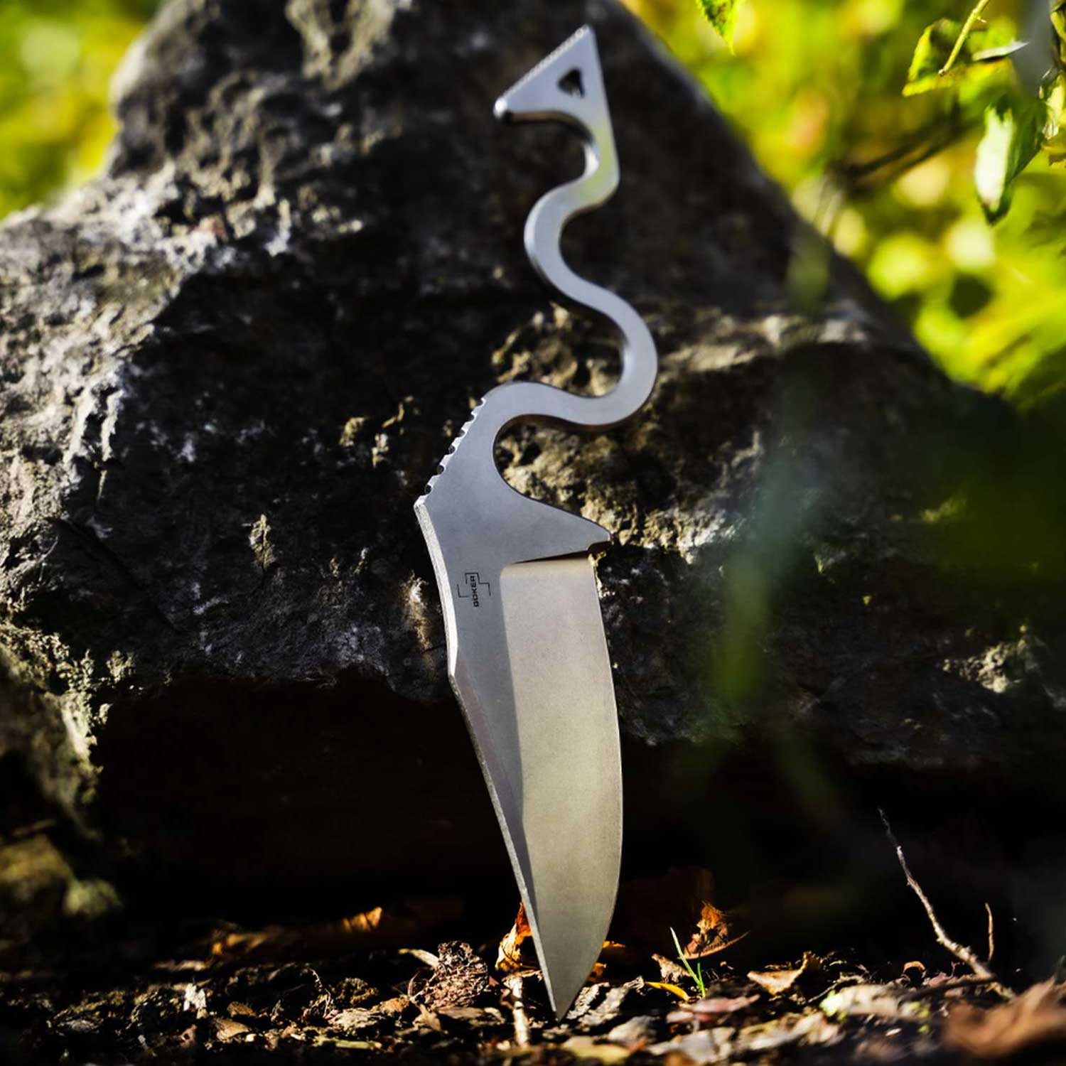 Böker Plus The Midgards Snake – Feststehendes Messer mit D2-Klinge