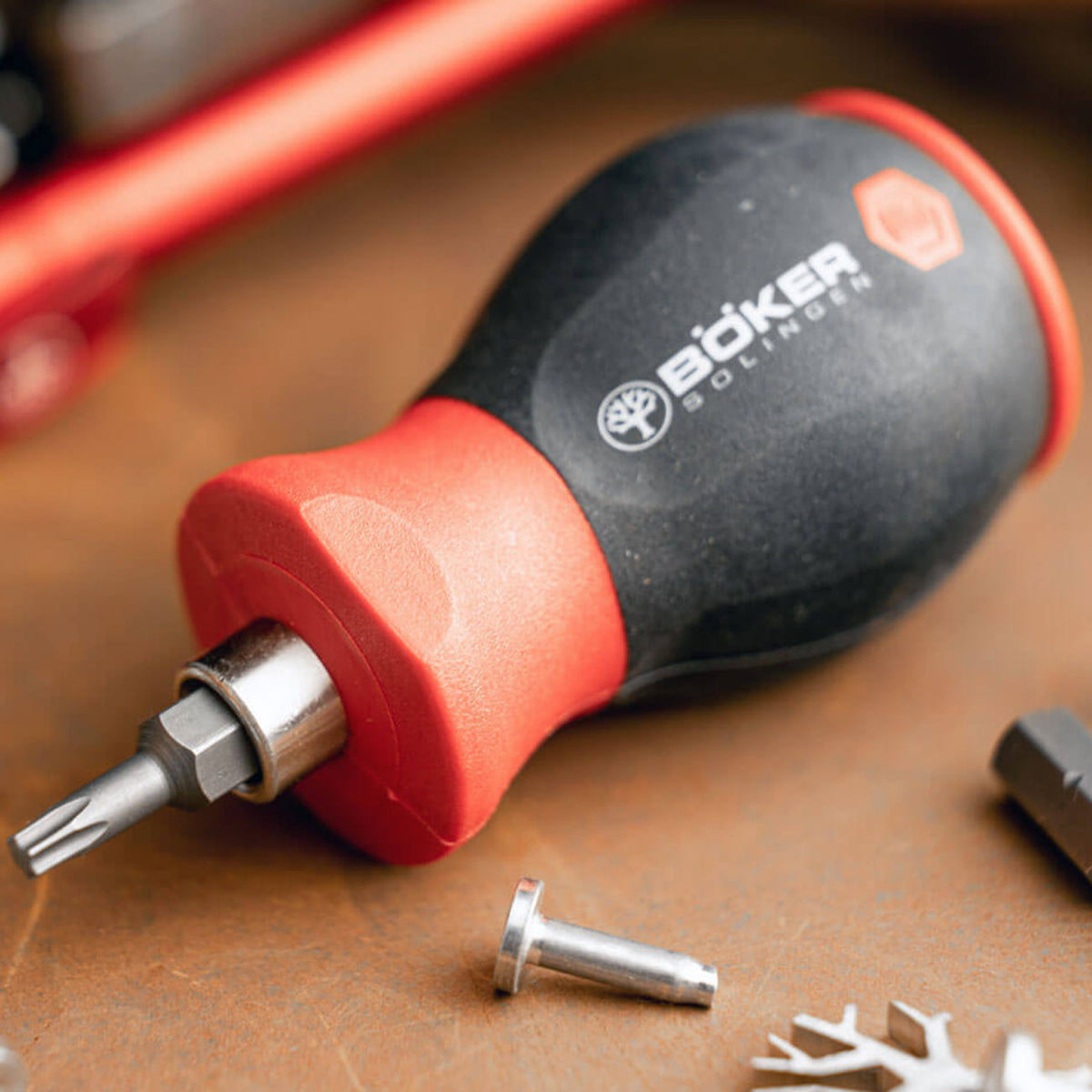 Böker Toolkit Torx – Schraubendreher mit 7 Wiha Bits für präzise Arbeiten – Detailansicht