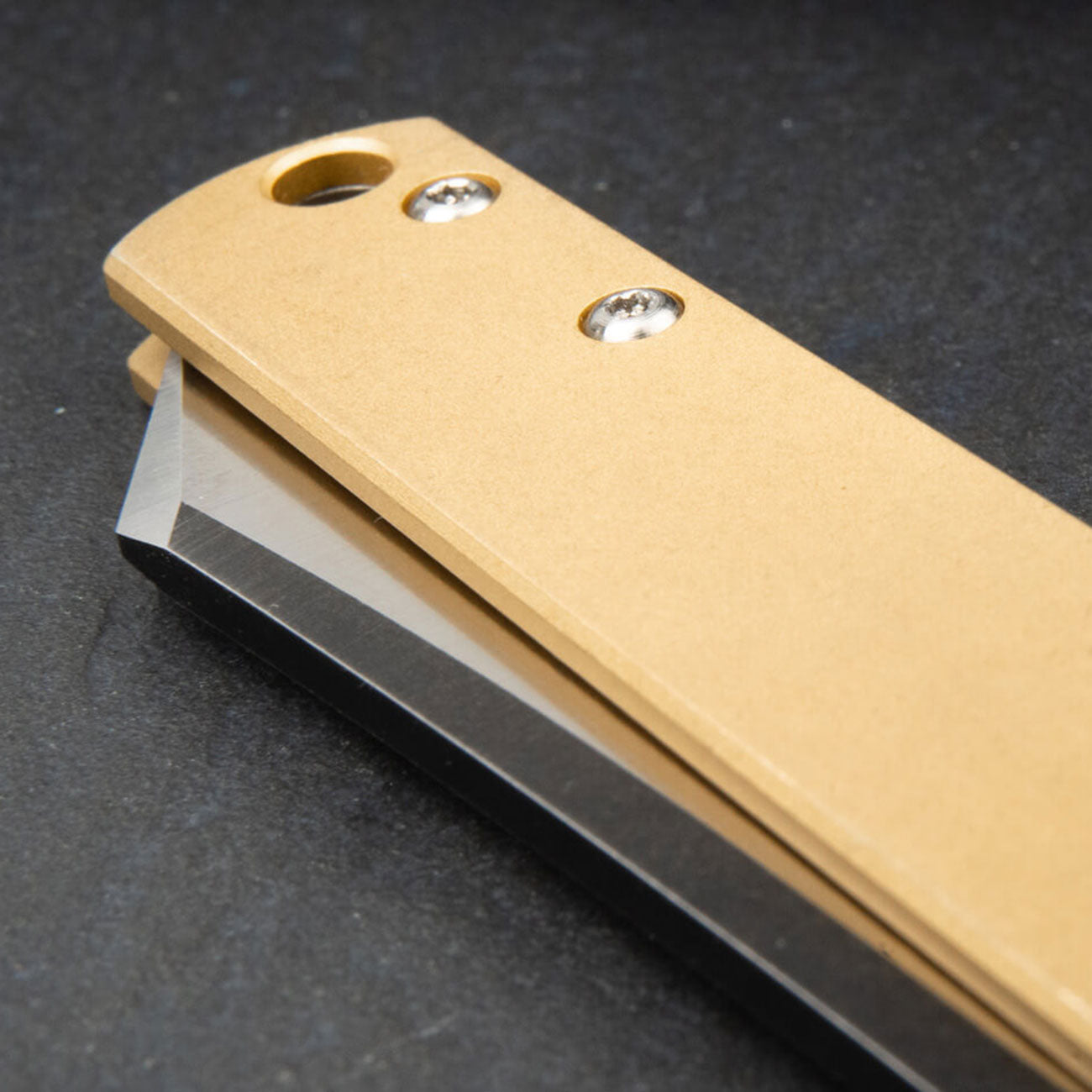Böker Plus Zenshin Taschenmesser – Edelstahl & Messing 42a