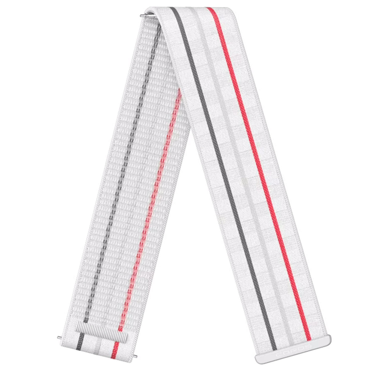 coros nylon ersatzarmband 22mm weiss lang