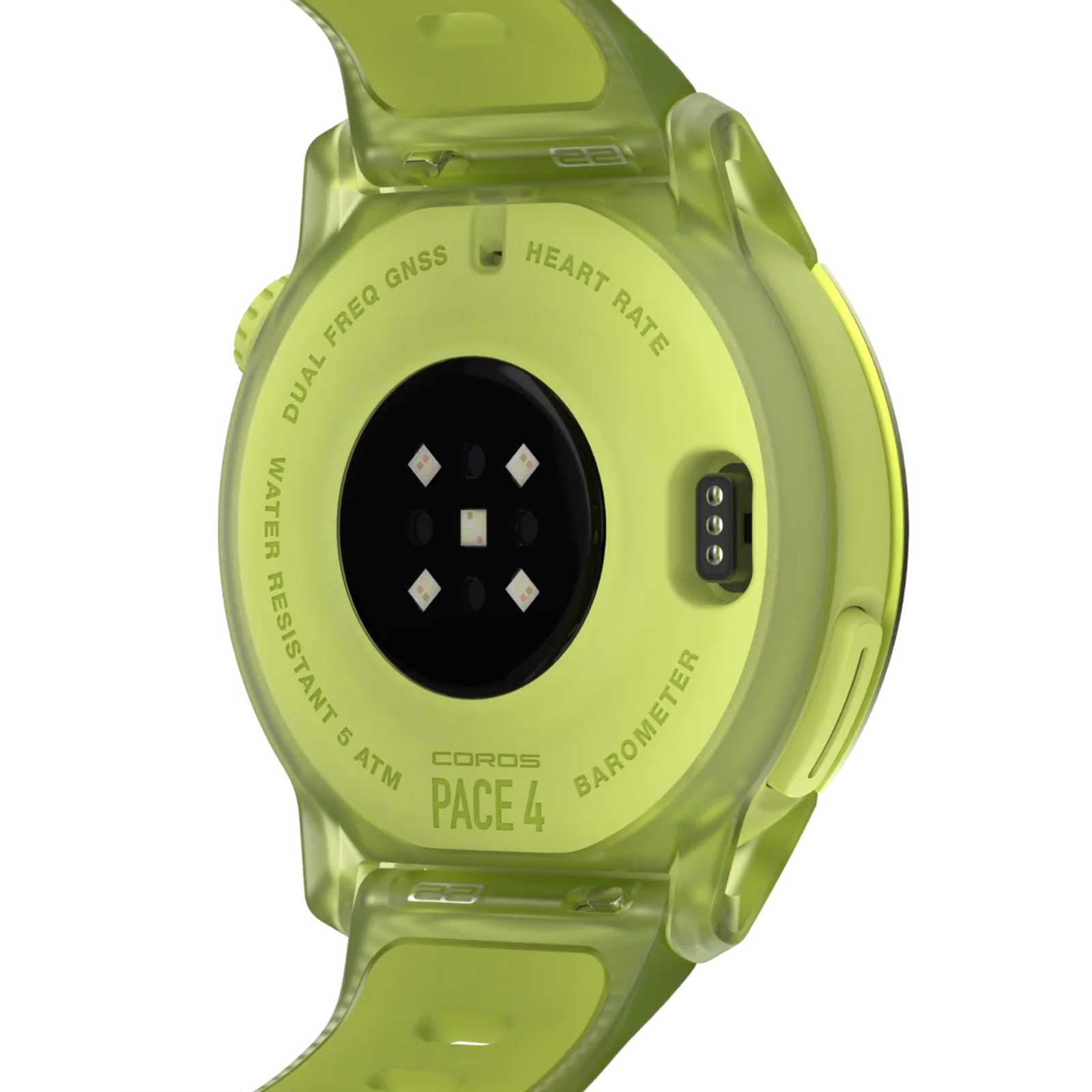 Coros Pace 4 – GPS-Sportuhr mit Aluminiumgehäuse & Silikonarmband