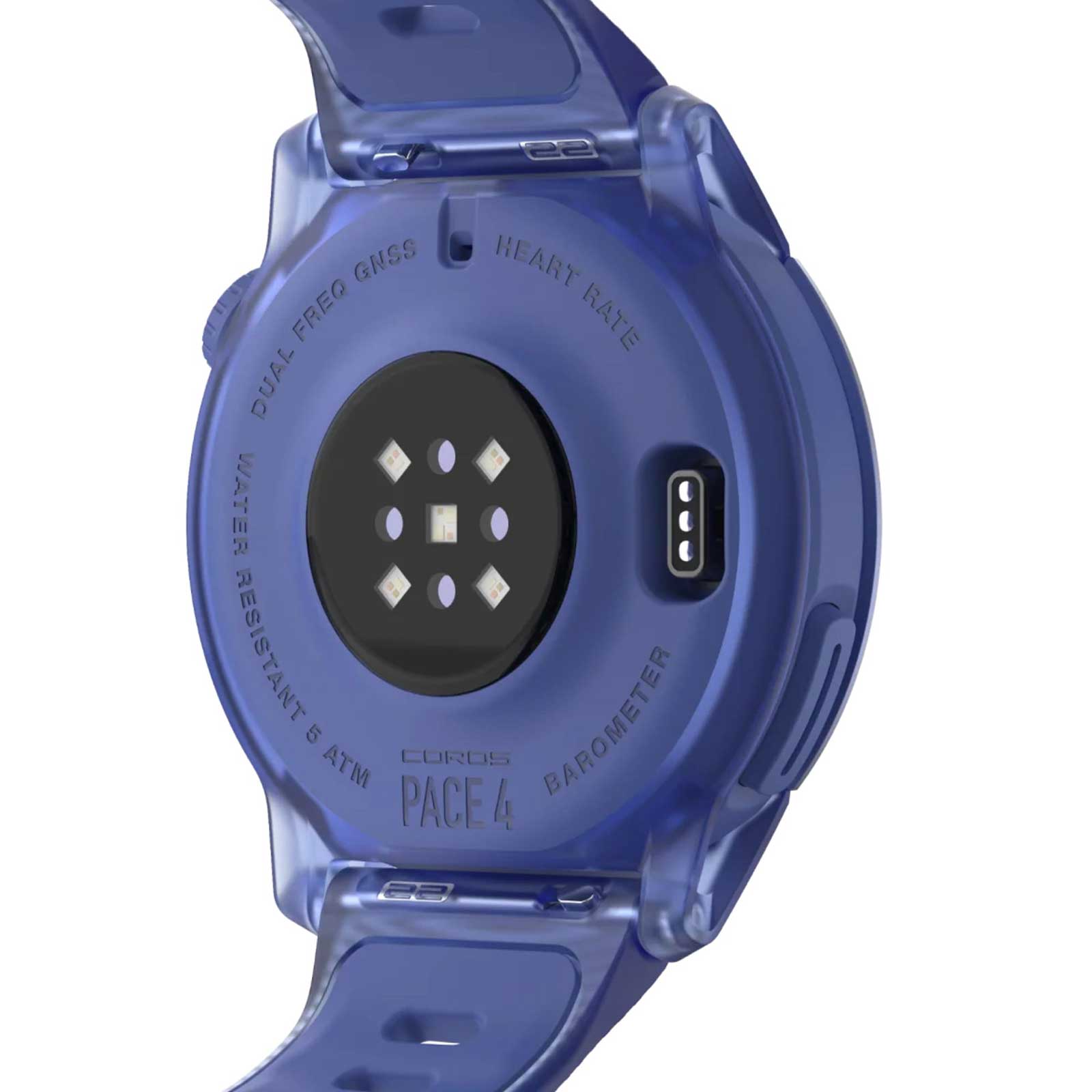 Coros Pace 4 – GPS-Sportuhr mit Aluminiumgehäuse & Silikonarmband