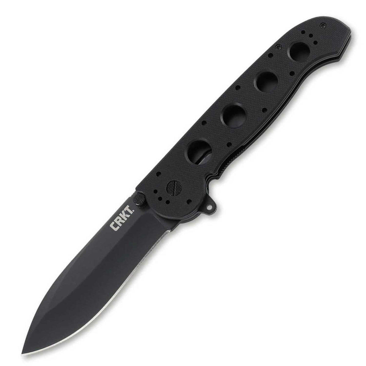 CRKT M21-04G – Taktisches Einsatzmesser mit G10-Griff und Auto-Lawks – Detailansicht