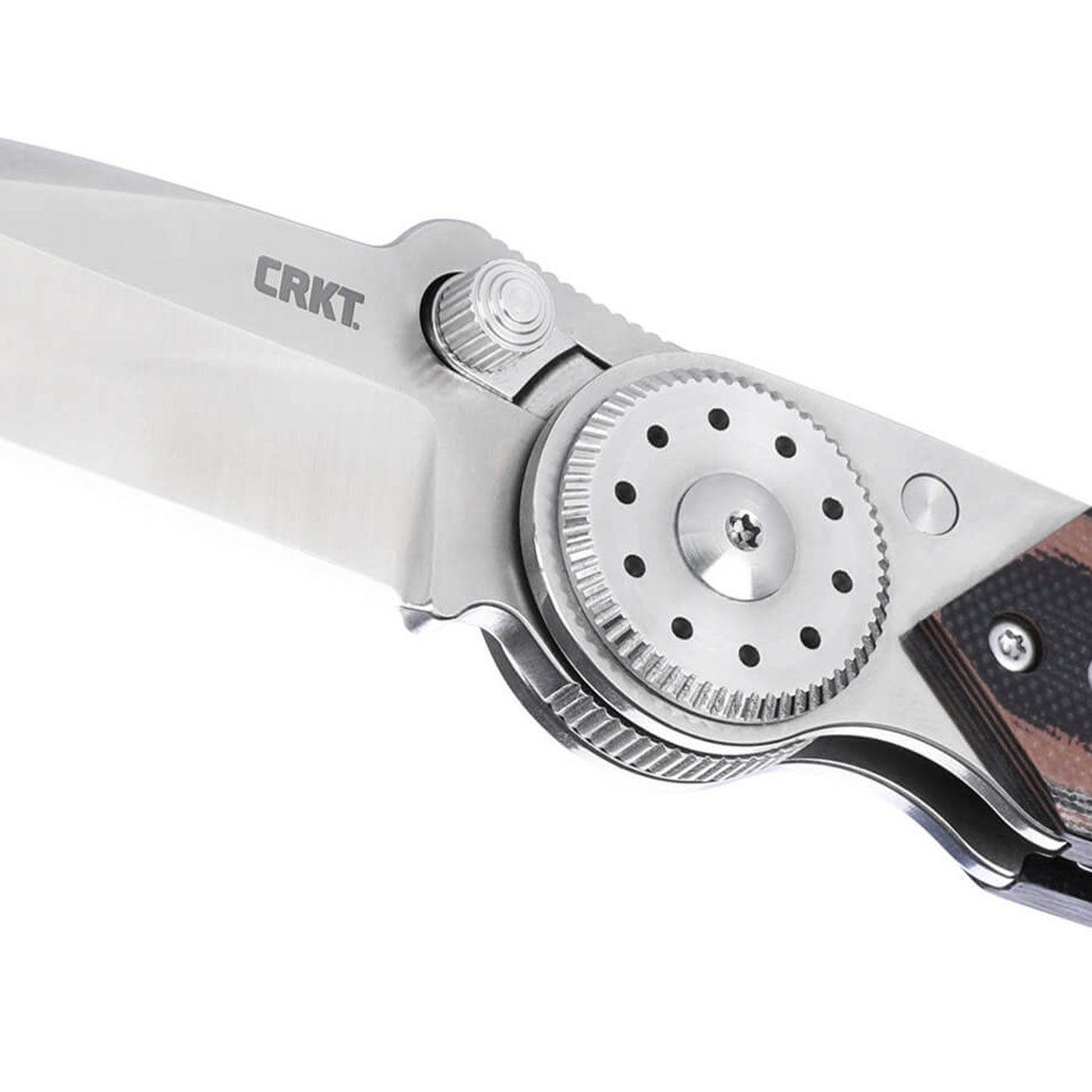 CRKT Walker Blade Lock - Sammler Taschenmesser Edelstahl mit Tip Up Clip – Detailansicht