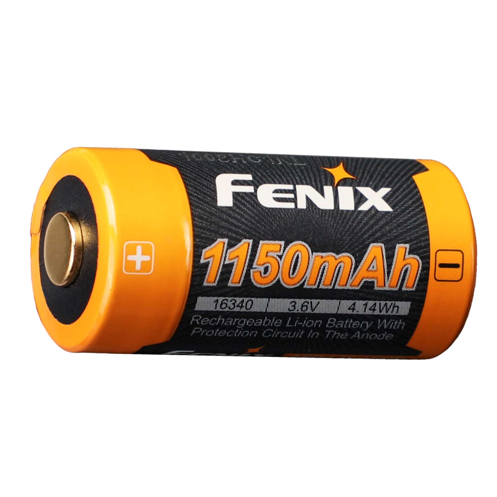 Fenix ARB-L16-1150P – 16340 Li-Ion-Akku – Produktansicht 1