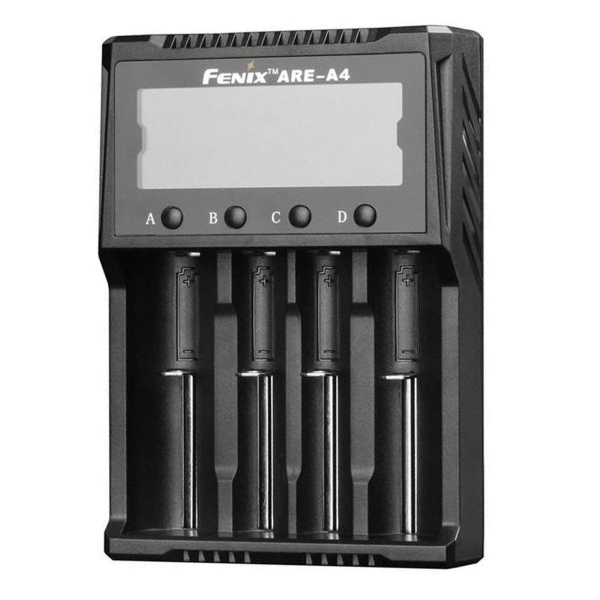 Fenix ARE-A digitales Ladegerät 230V für Li-Ion & Ni-MH Akkus – Detailansicht