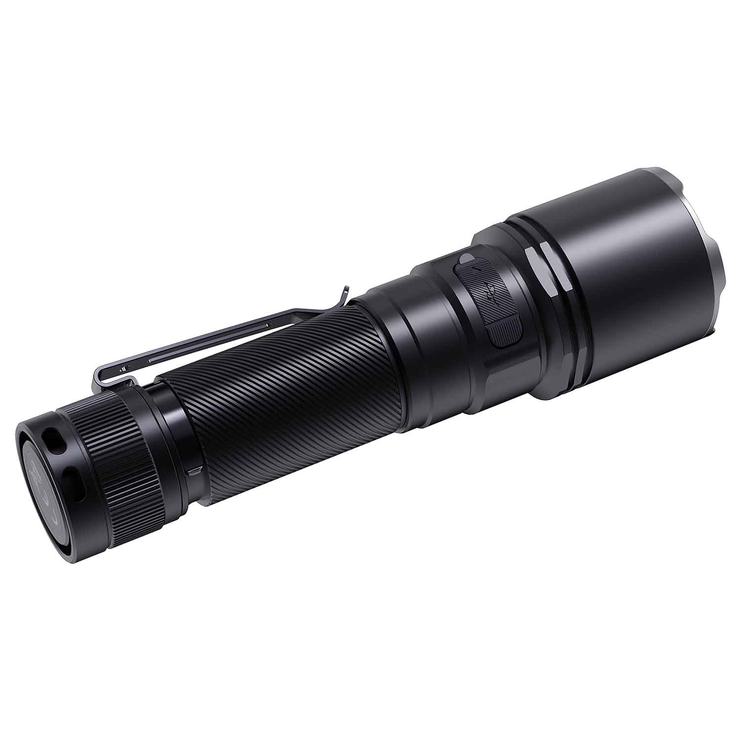 Fenix C7 Pro LED Taschenlampe Ansicht Seite hinten