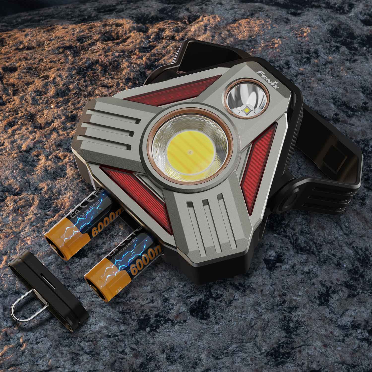 Fenix CP50R – LED Campingleuchte mit Akku, 5500 Lumen, USB & stufenloser Dimmer, 2700K–6500K – Detailansicht