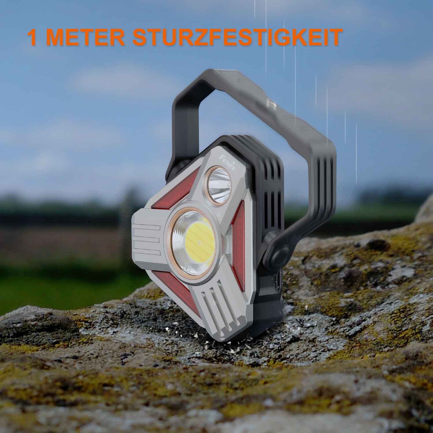 Fenix CP50R – LED Campingleuchte mit Akku, 5500 Lumen, USB & stufenloser Dimmer, 2700K–6500K – Detailansicht