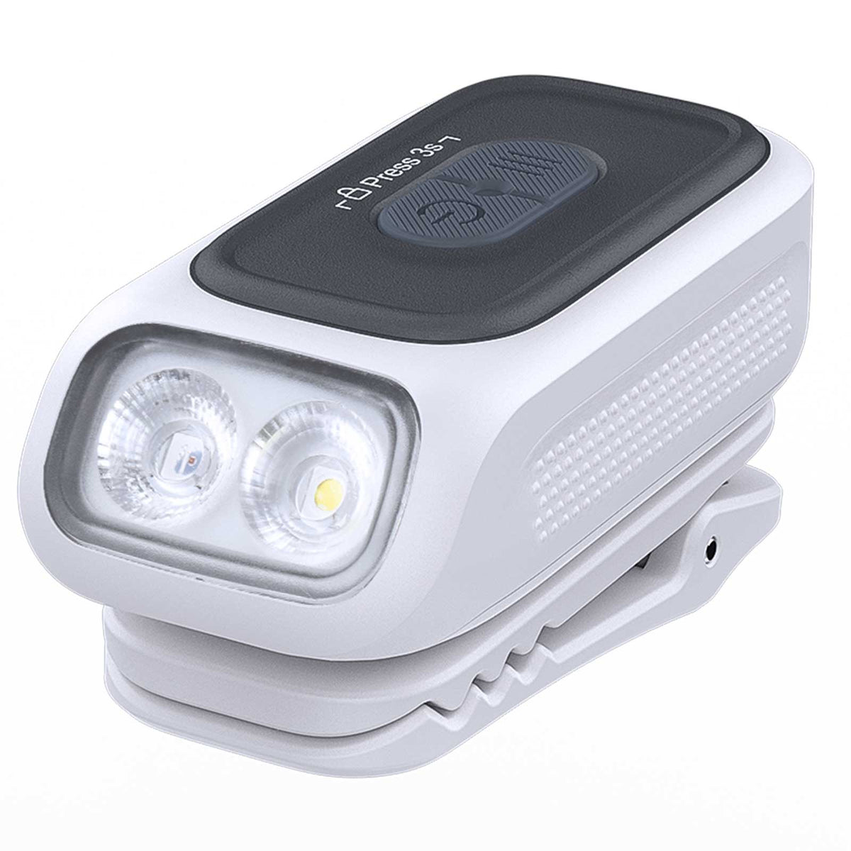 Fenix E04R - drehbare Clipleuchte in schickem weiss