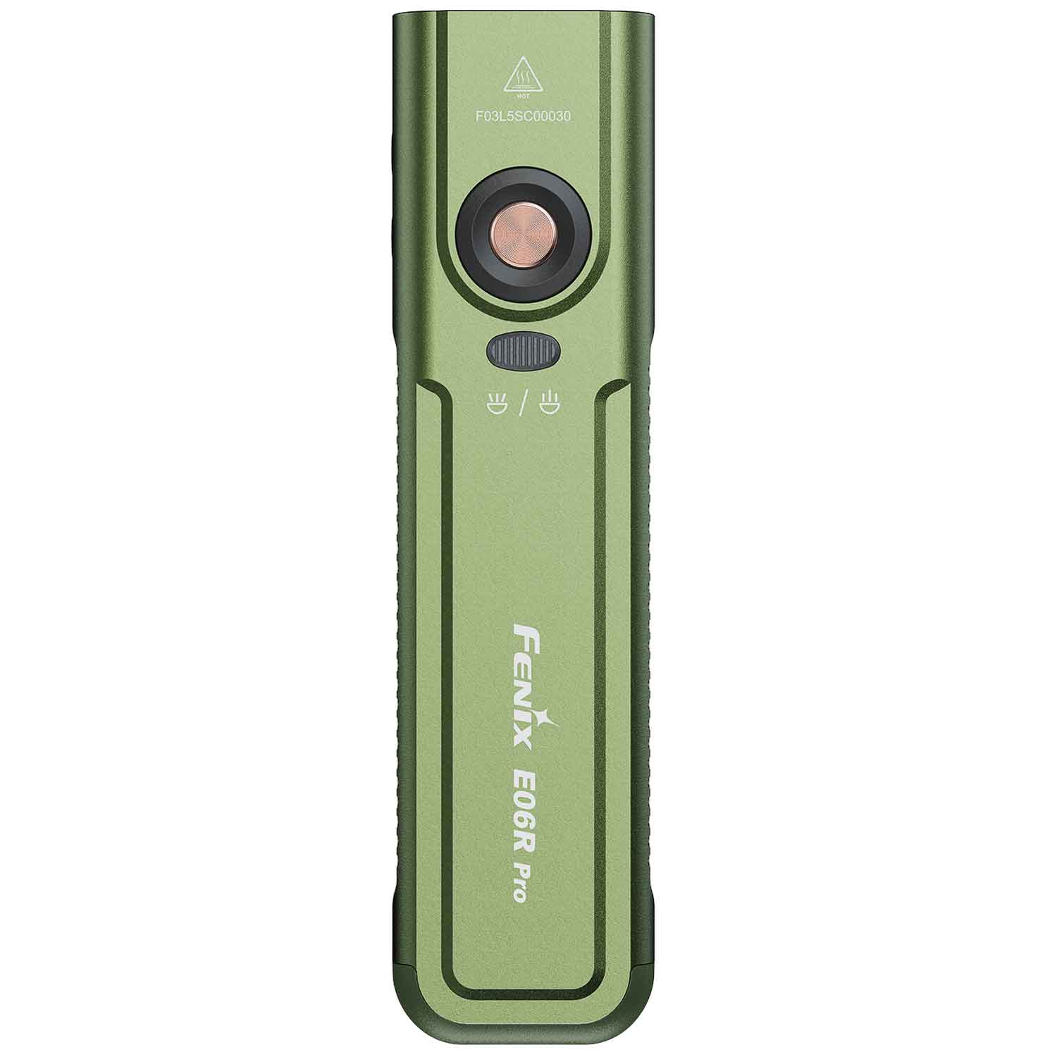 Fenix E06R Pro – Flache EDC-Taschenlampe mit UV-Licht & Laser 1600 Lumen USB-C – Farbvariante grün, Farbvariante oliv