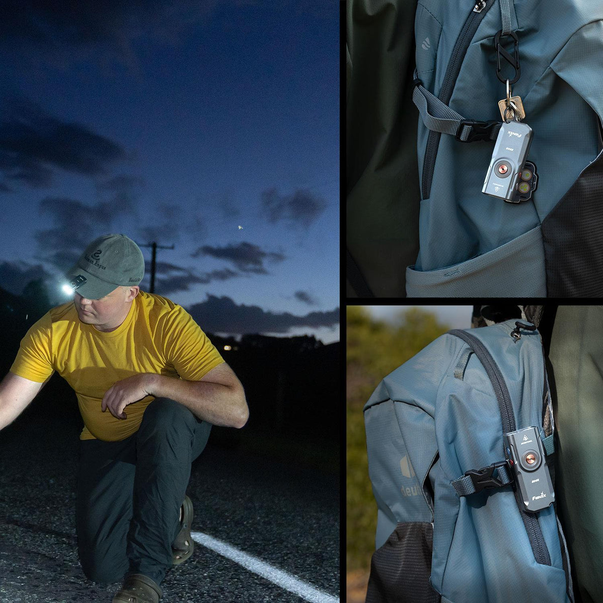 Fenix E06R – Schlüsselbundlampe mit 700 lm, UV-Licht & rotem Laser
