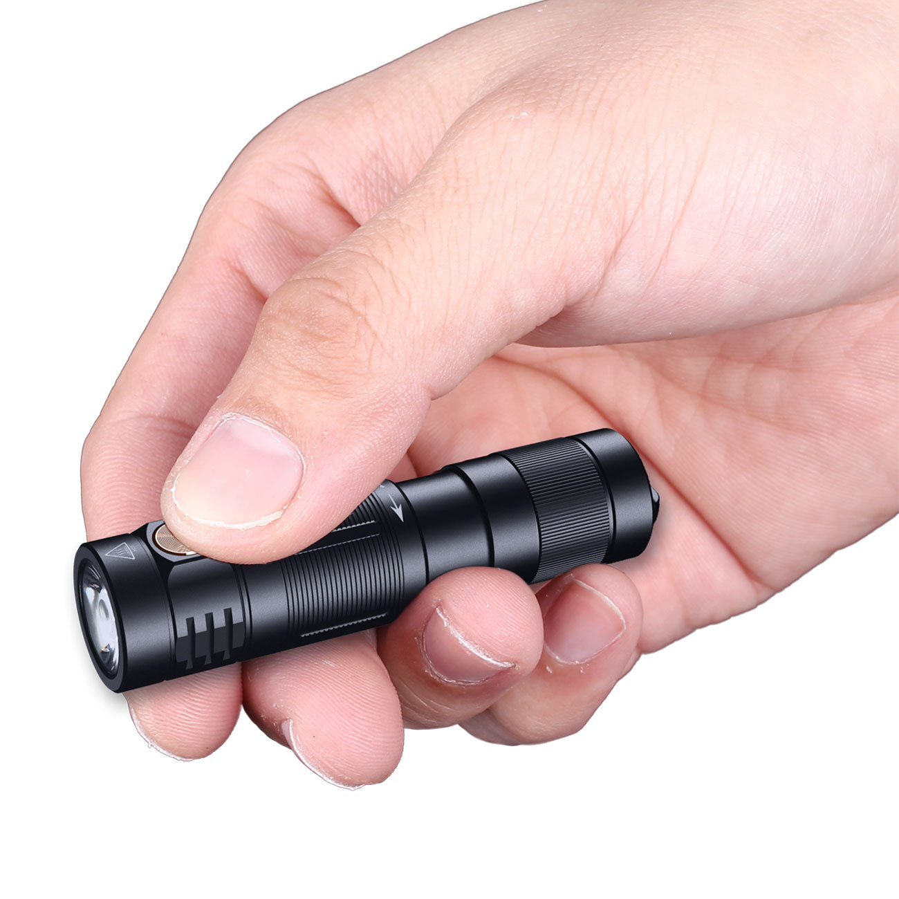 Fenix E09R Mini LED Taschenlampe 600 Lumen USB-C aufladbar – Detailansicht