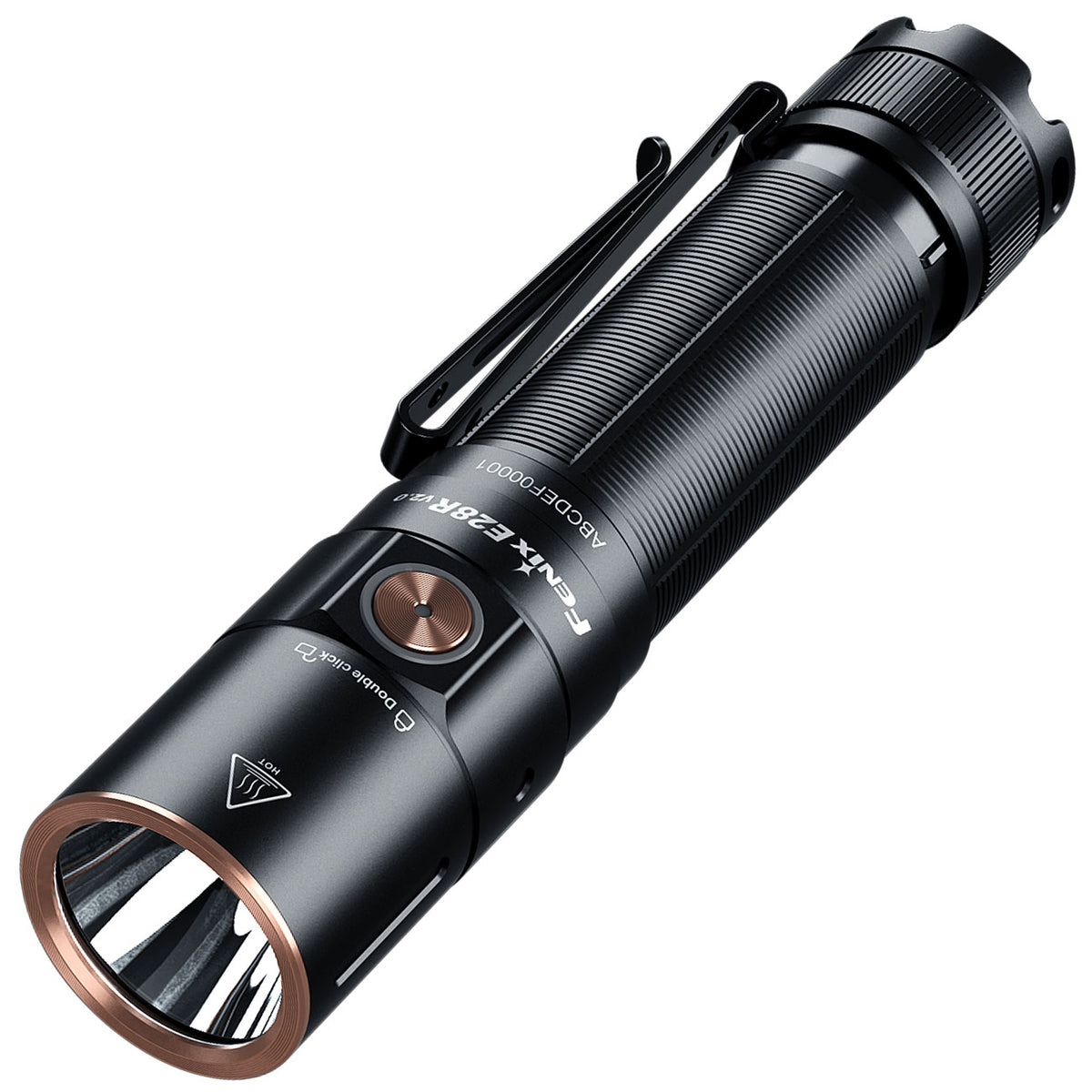 Fenix E28R V2.0 LED Akku Taschenlampe 1700 Lumen – Detailansicht