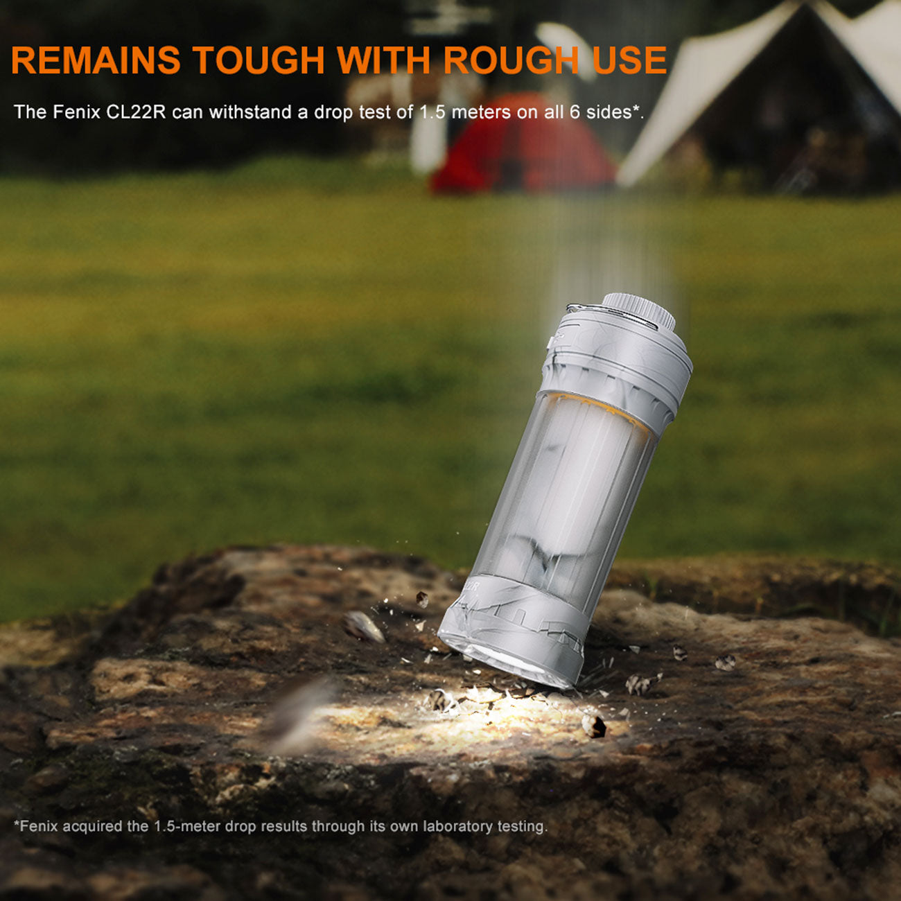 Fenix CL22R – 360° Campingleuchte mit Downlight und RGB-Licht, 500 lm, Akku, USB-C – Fecl22r weisse campinglampe extrem