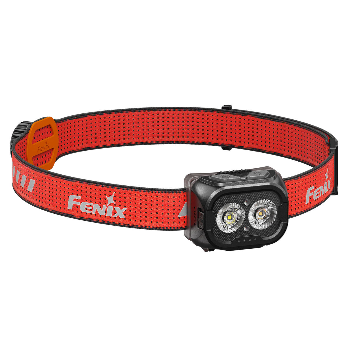 Fenix HL18R-T V2.0 – Trailrunning Stirnlampe mit 3 Lichtfarben, 800 Lumen, USB-C – Farbvariante schwarz, Kopfband und Tragesystem