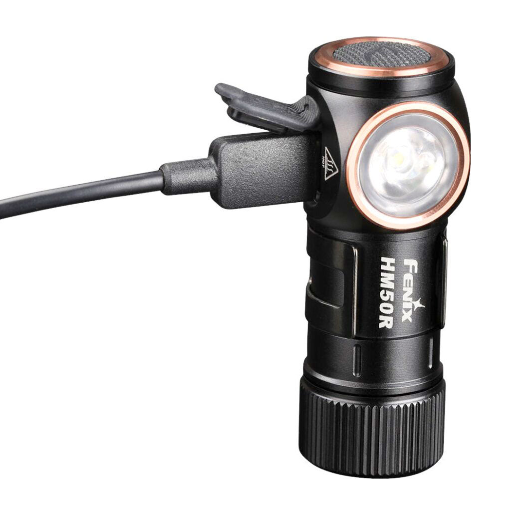 Fenix HM50R V2.0 LED Stirnlampe 700 Lumen mit Rotlicht und USB-C Ladefunktion – Detailansicht