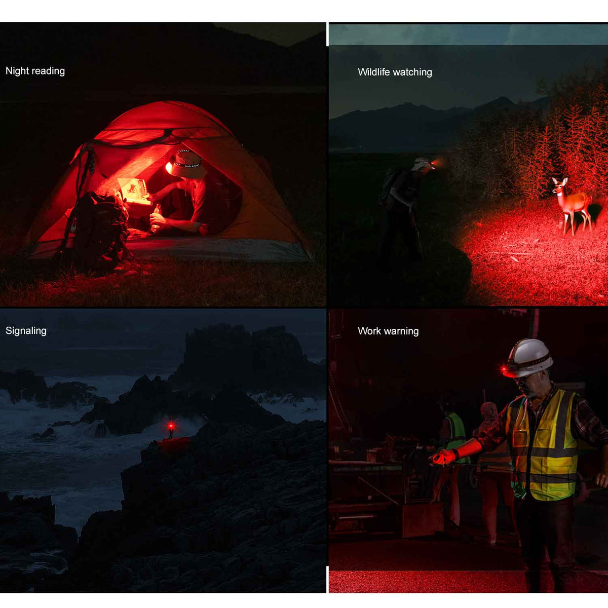 Fenix HM60R V2.0 – Stirnlampe mit Rotlicht, Spot- & Flutlicht, 1600 Lumen, USB-C – Detailansicht