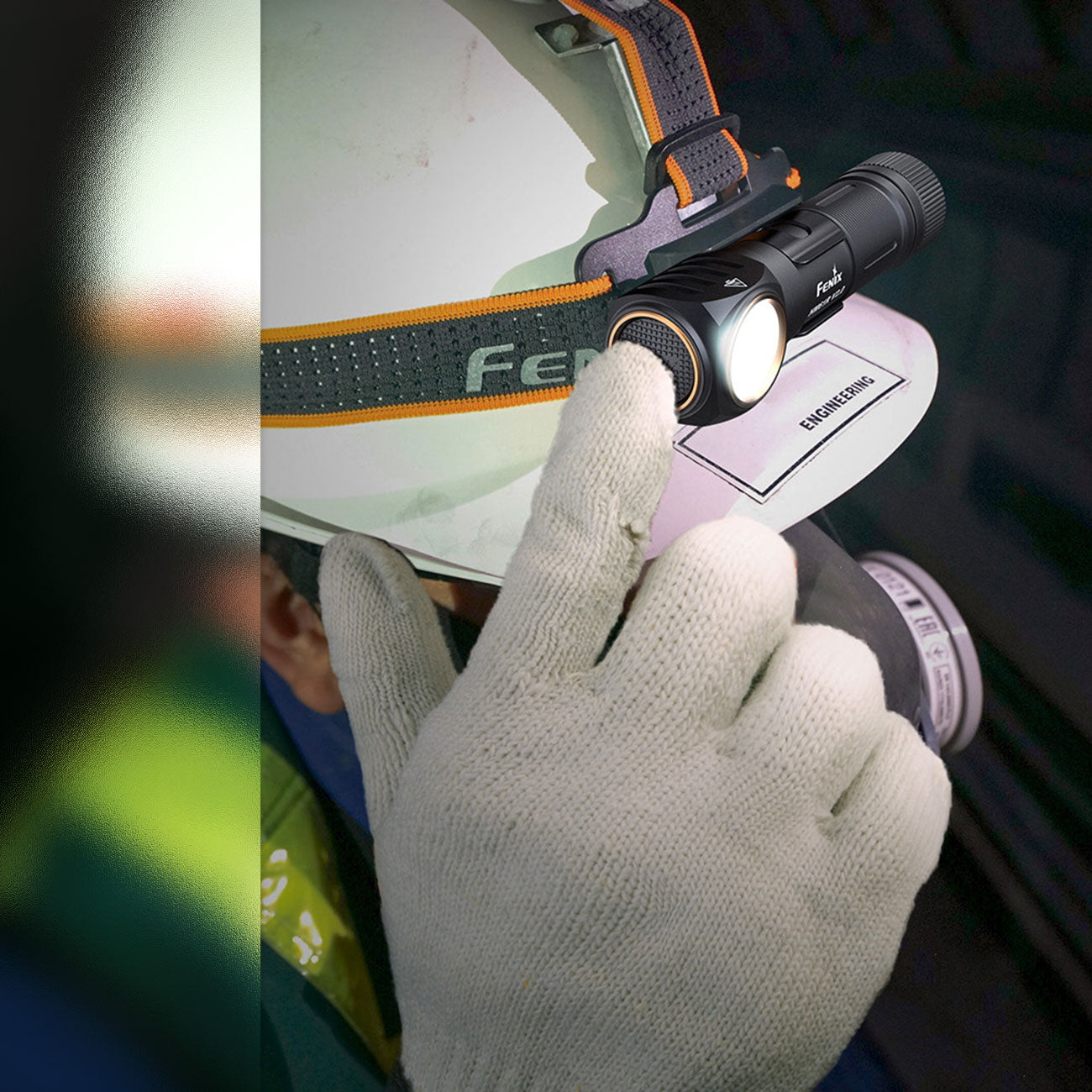 Fenix HM61R V2.0 LED Stirnlampe mit Akku & Rotlicht – Detailansicht