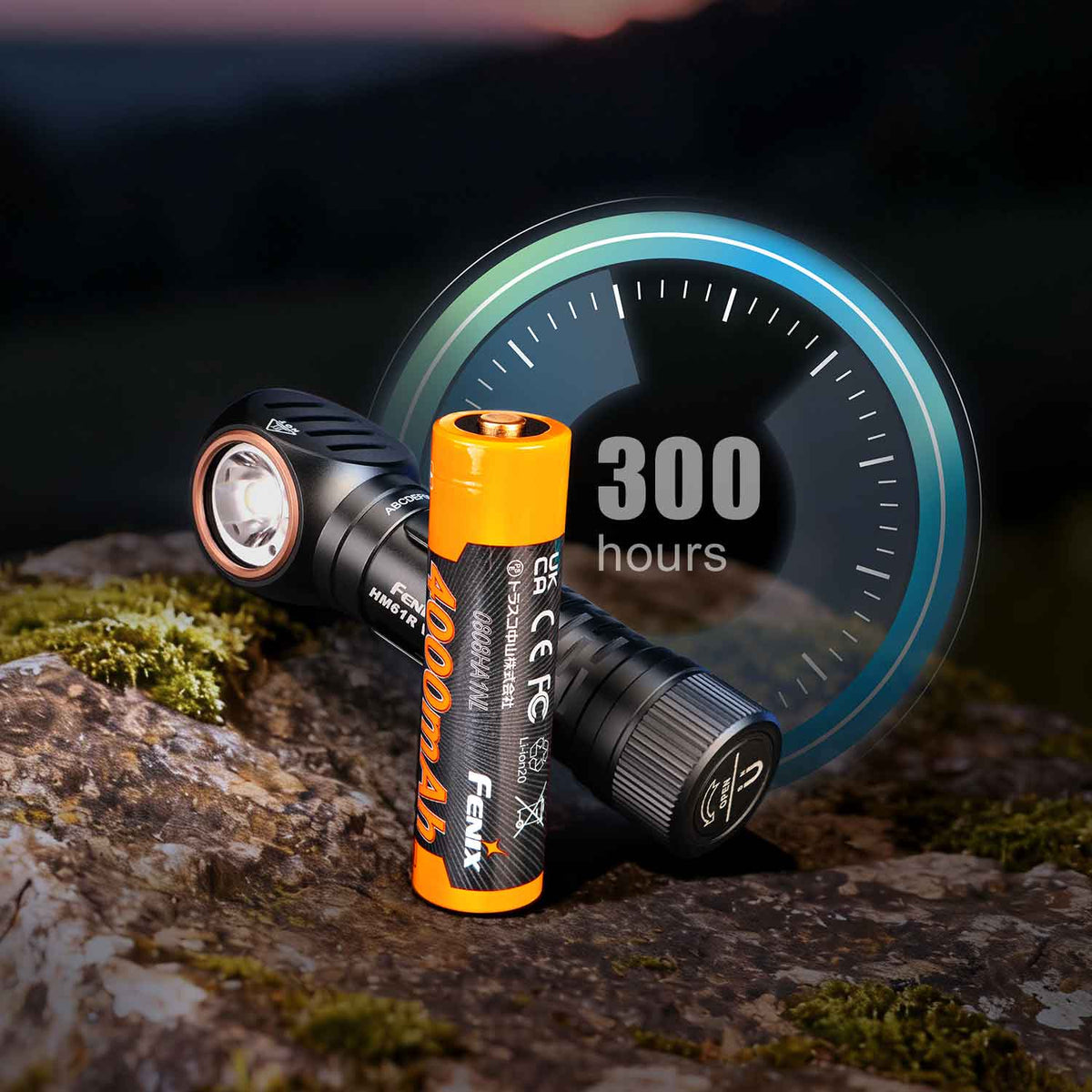 Fenix HM61R V3.0 –  Wiederaufladbare Stirnlampe mit 1800 Lumen (2 Varianten) – Detailansicht