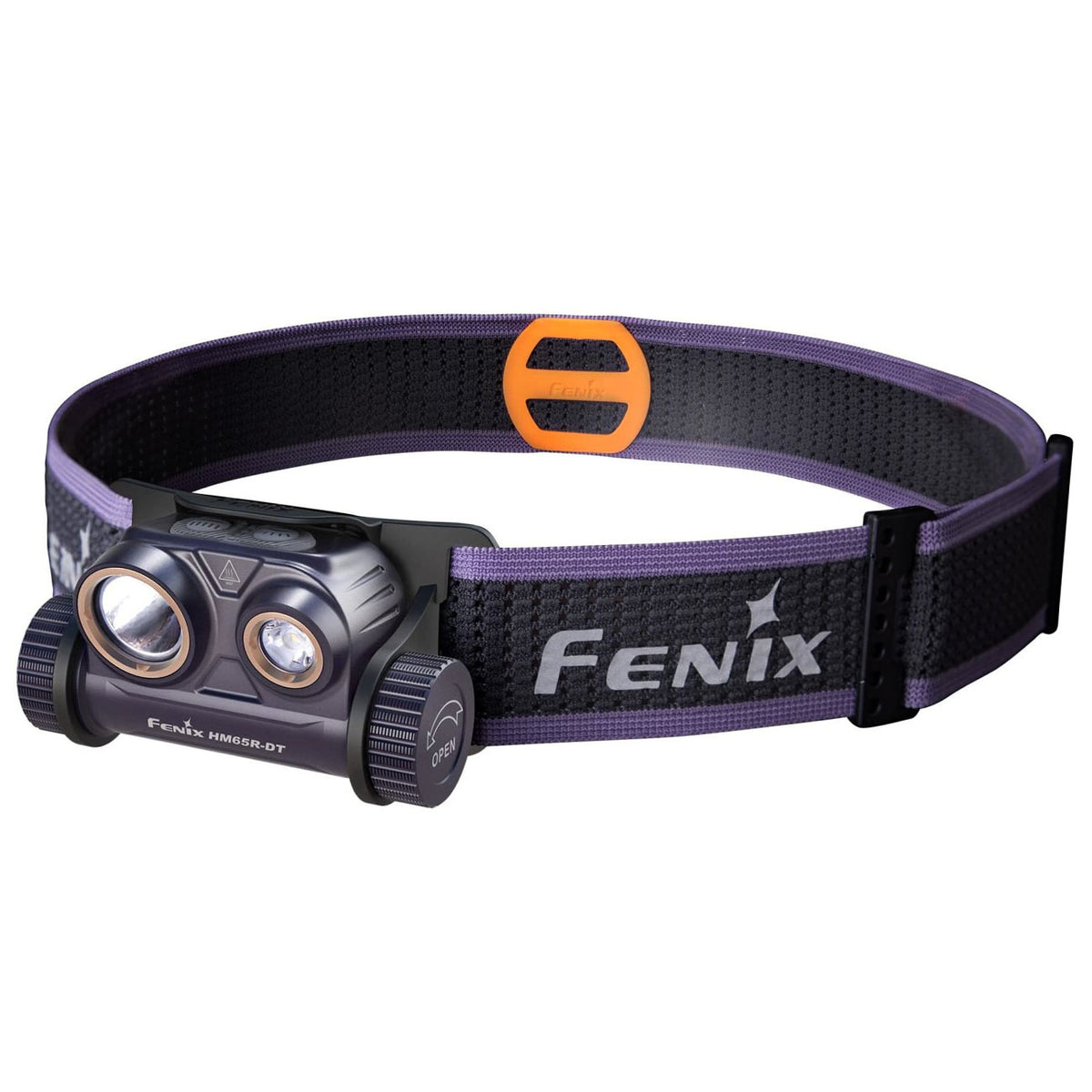 Fenix HM65R-DT LED Stirnlampe 1300 Lumen, Spotlicht, Flutlicht, USB-C – Detailansicht