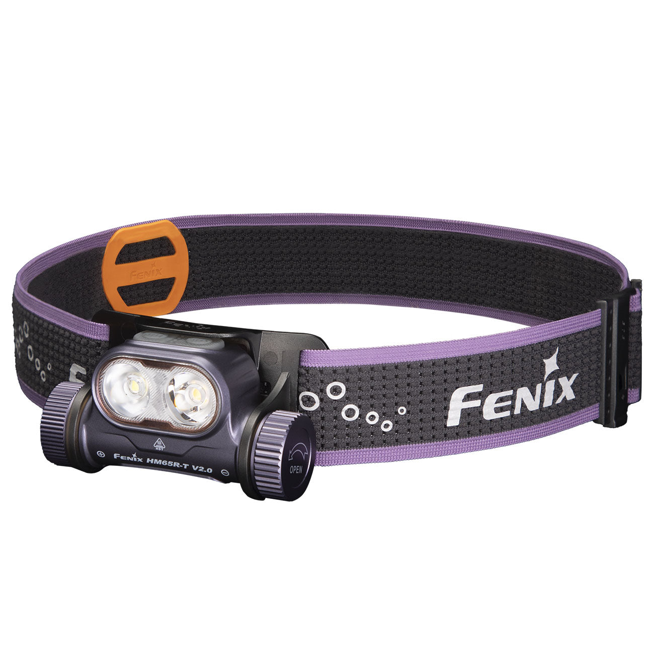 Fenix HM65R-T V2.0 Trailrunning Dual LED Stirnlampe 1600 Lumen 3 Farbvarianten – Farbvariante schwarz, Farbvariante violett