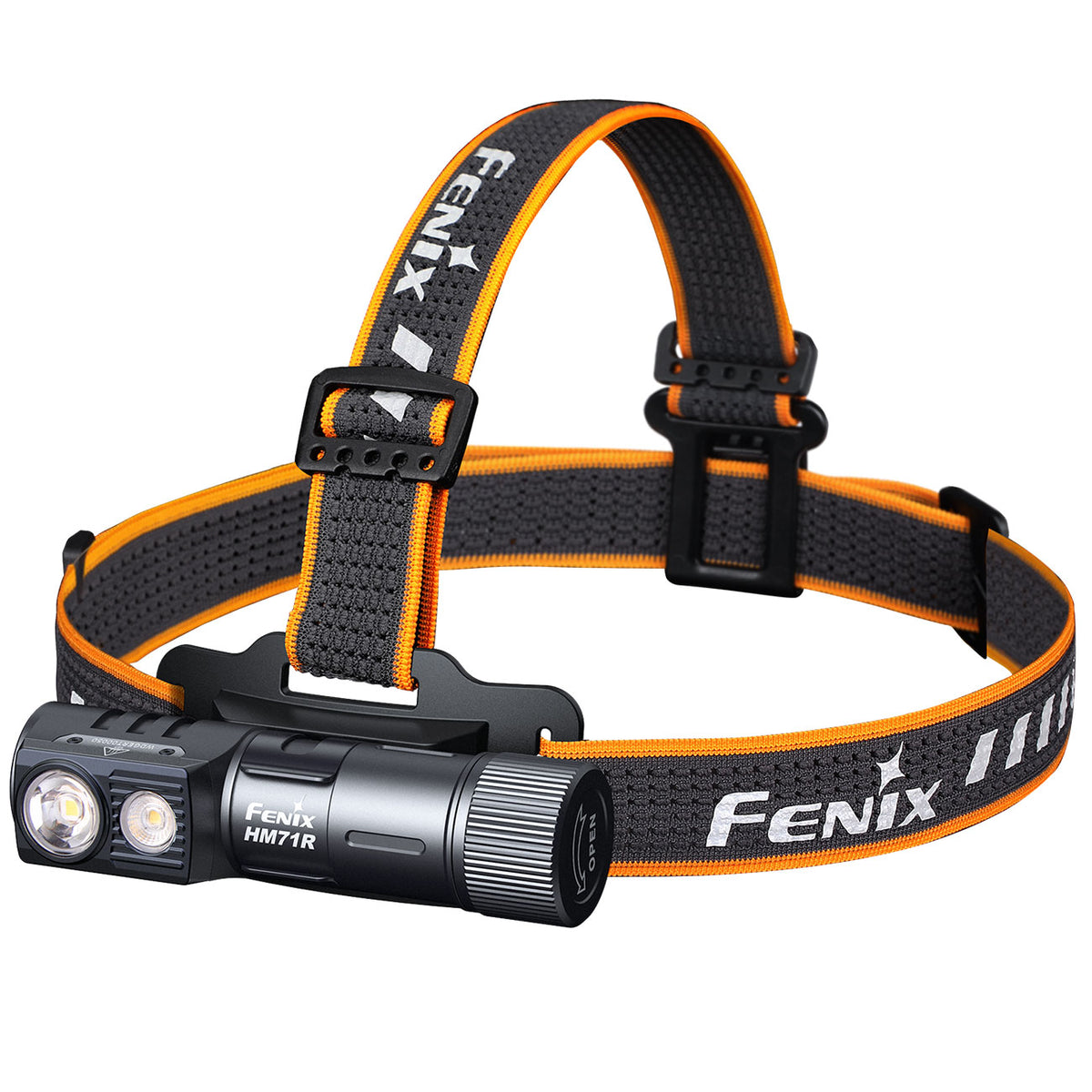 Fenix HM71R LED Stirnlampe 2700 Lumen, 230m Leuchtweite, Akku, USB-C (B-Ware) – Detailansicht