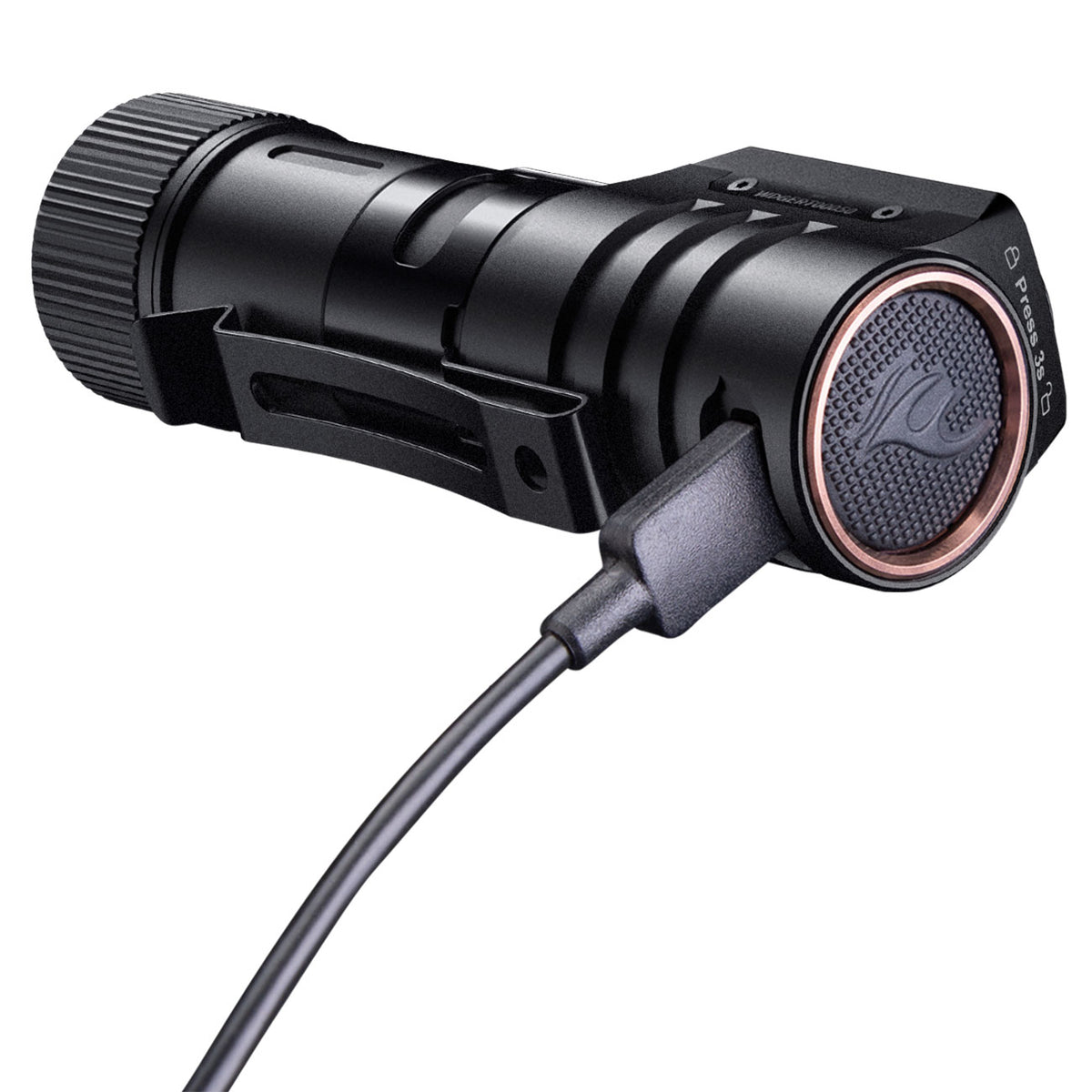Fenix HM71R LED Stirnlampe 2700 Lumen, 230m Leuchtweite, Akku, USB-C (B-Ware) – Detailansicht
