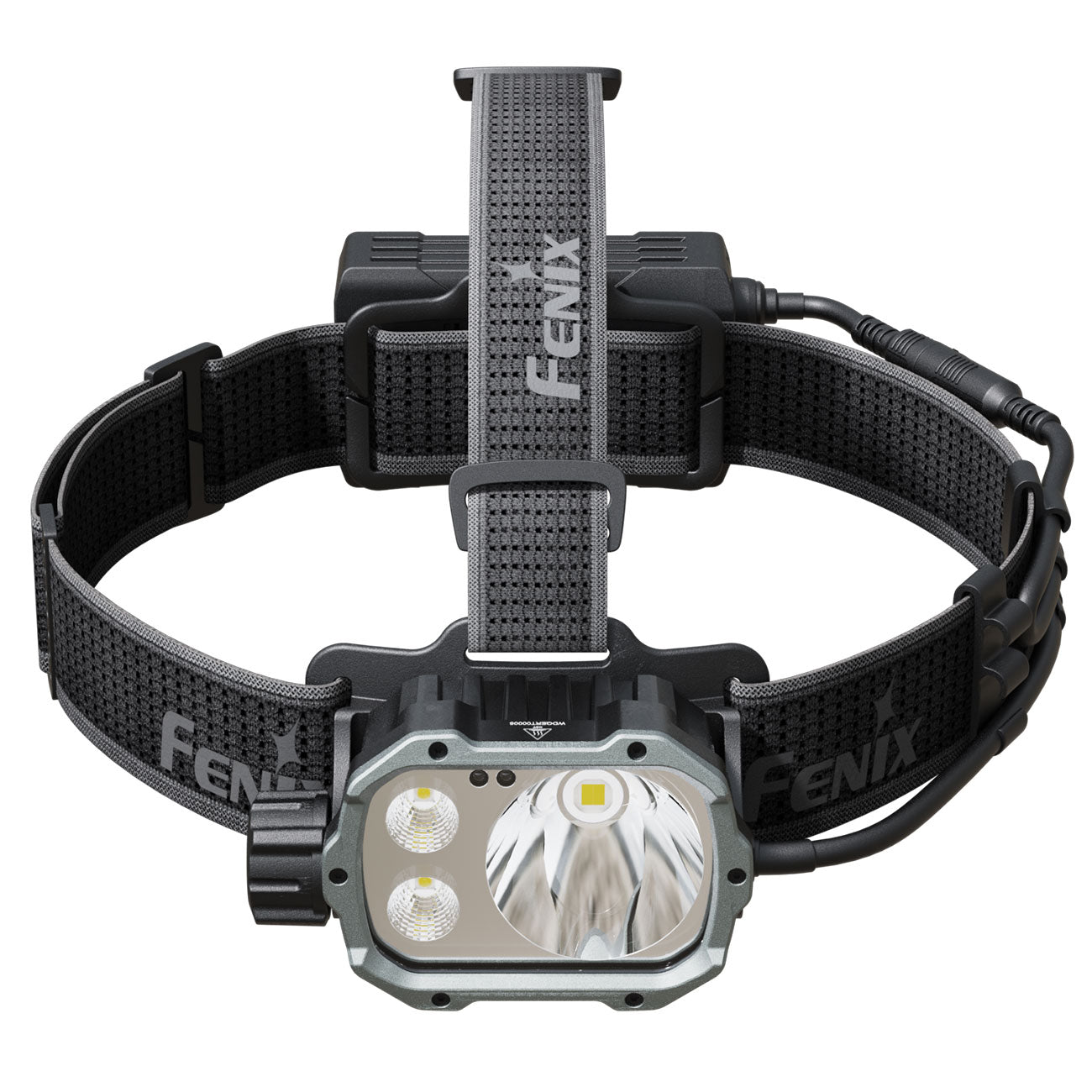 Fenix HP35R – Stirnlampe mit Spot- & Flutlicht, 4000 lm, 10.000 mAh Akku, USB-C – Kopfband und Tragesystem, Rotlicht