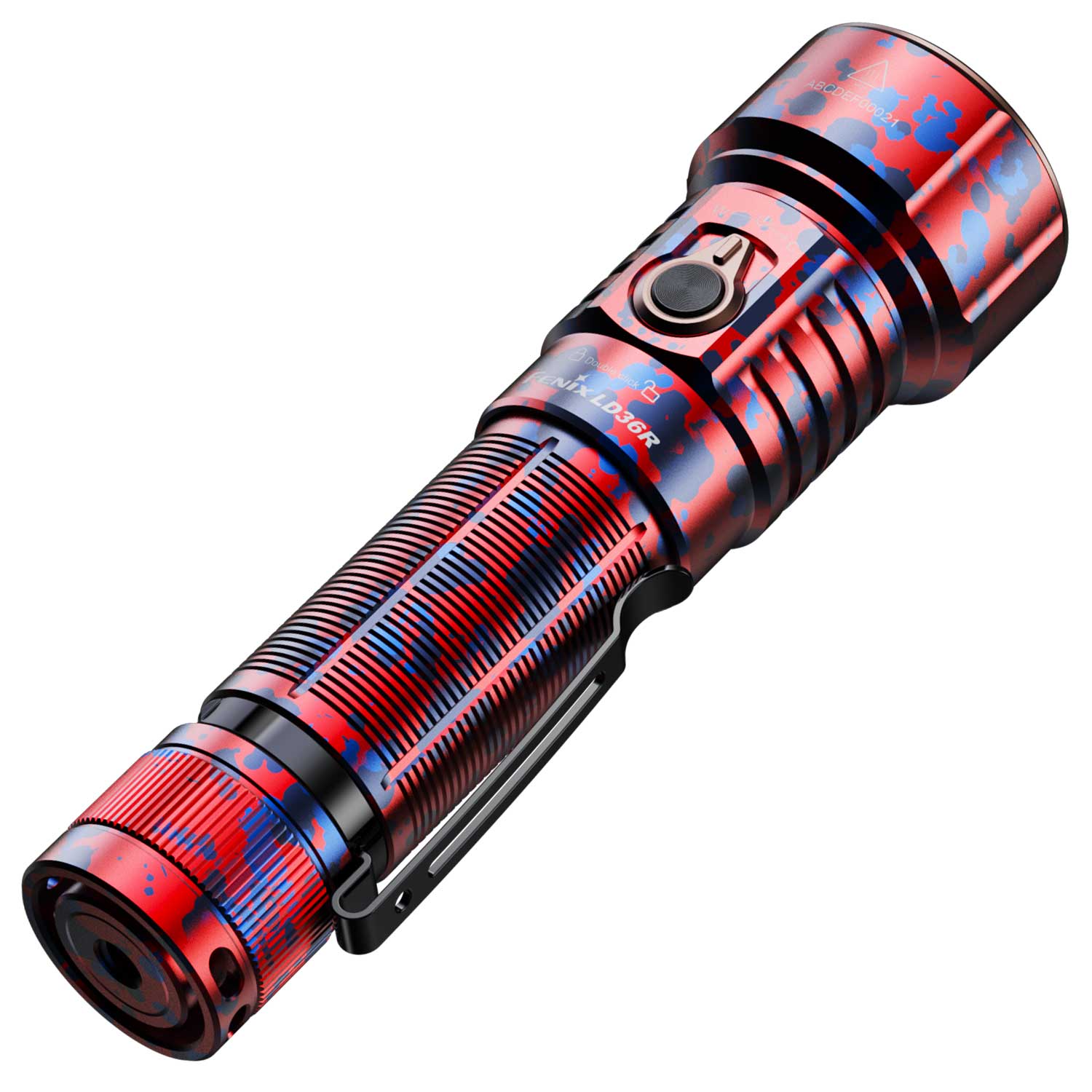 Fenix LD36R – LED Taschenlampe mit RGB-Farbmischung, 3600 lm, Akku & USB-C – Akkukapazität, Akku und Batteriefach